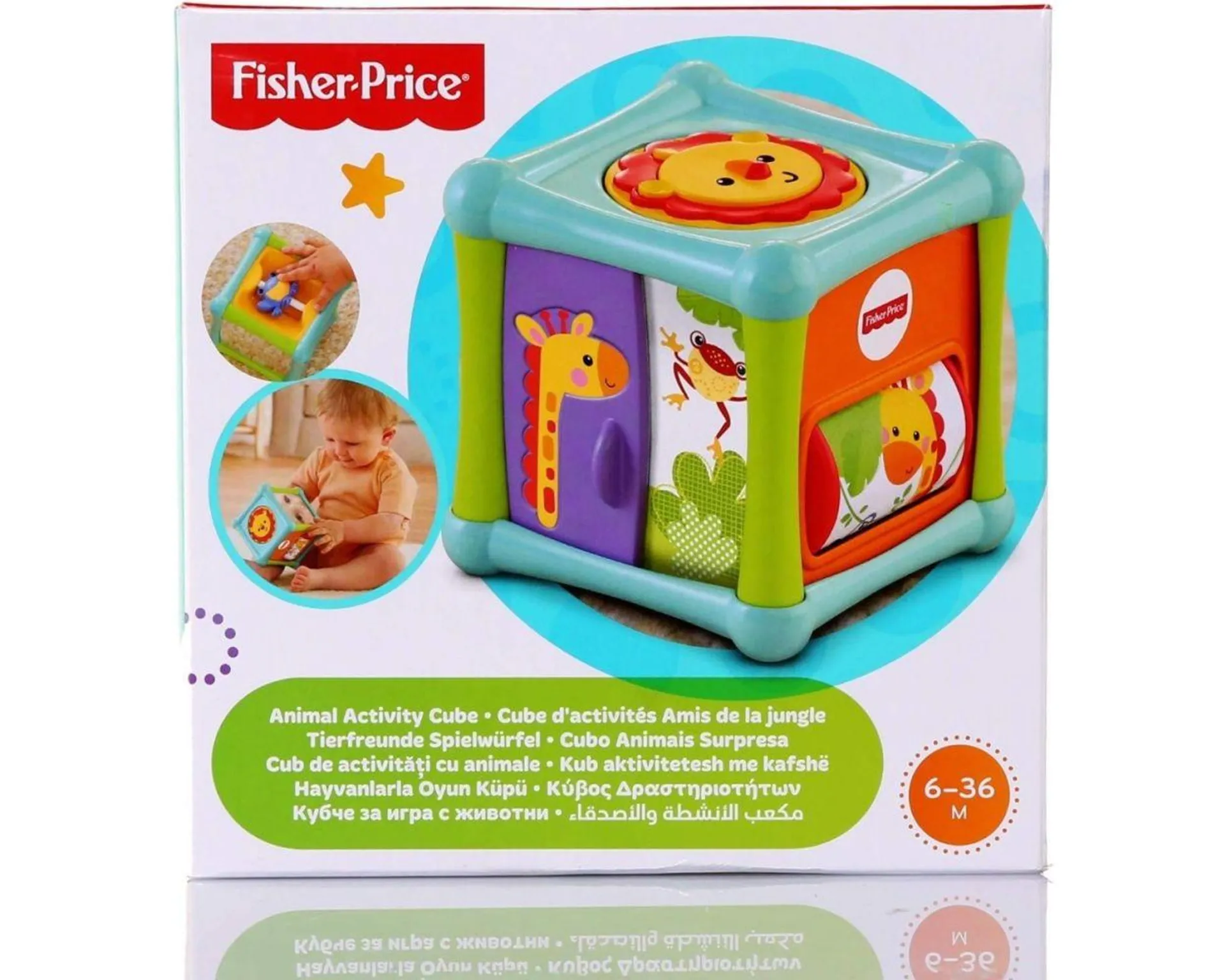 Cubo de actividades de animales Mattel de Fisher-Price