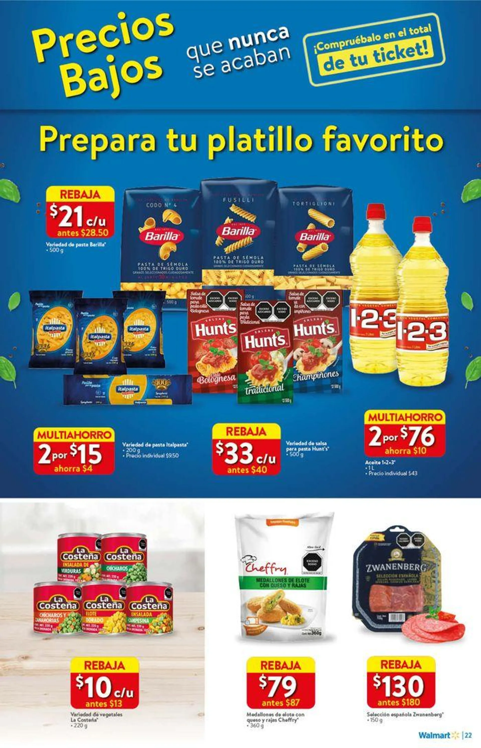 Catálogo de Walmart - Precios Bajos 25 de julio al 14 de agosto 2024 - Pagina 22