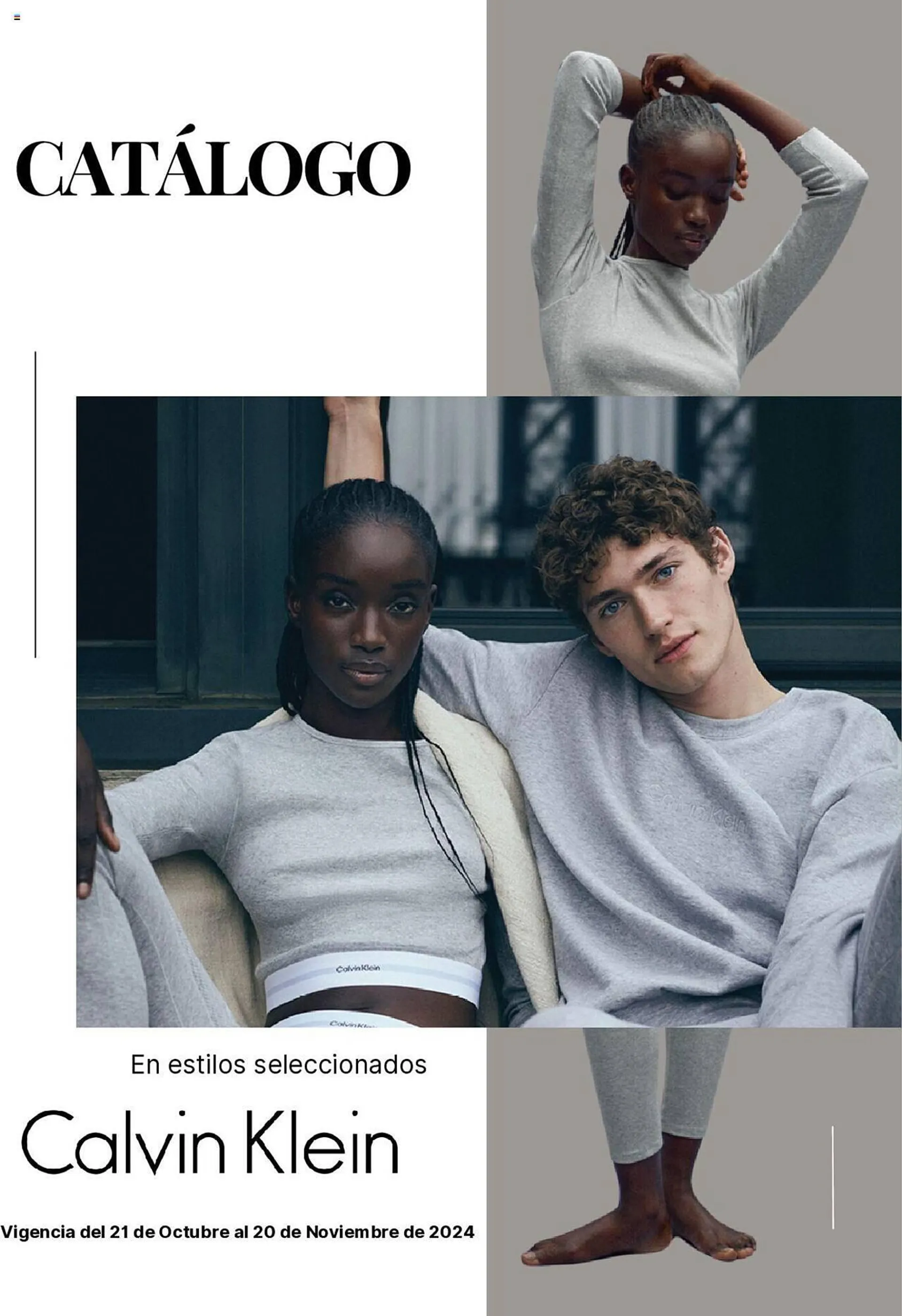 Catálogo de Catálogo Calvin Klein 21 de octubre al 20 de noviembre 2024 - Pagina 1