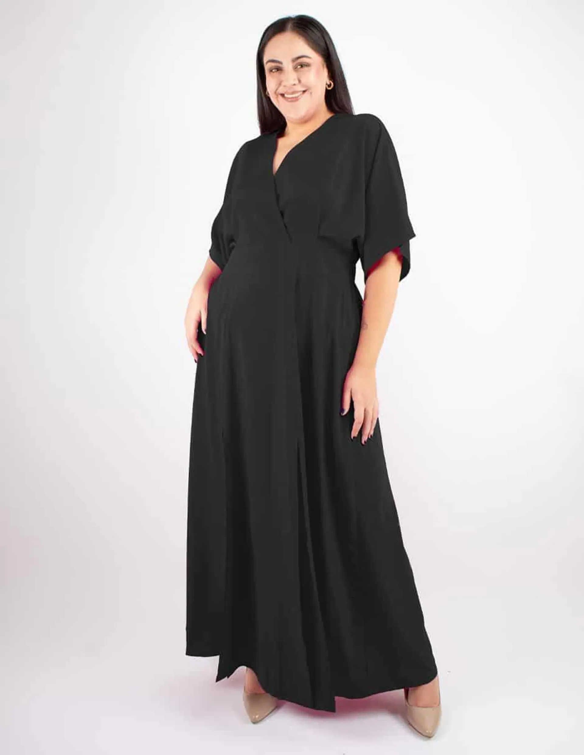 Vestido largo casual Amad para mujer