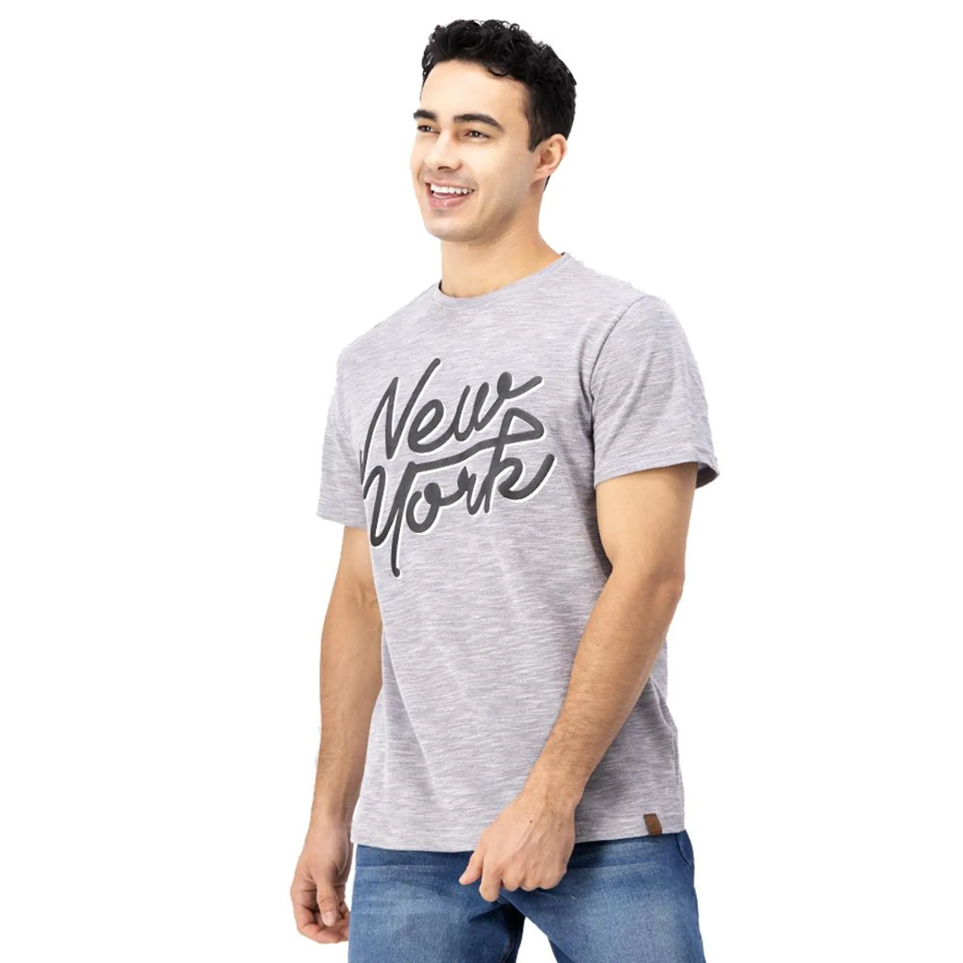 Playera Hummo Hombre Estampado New York