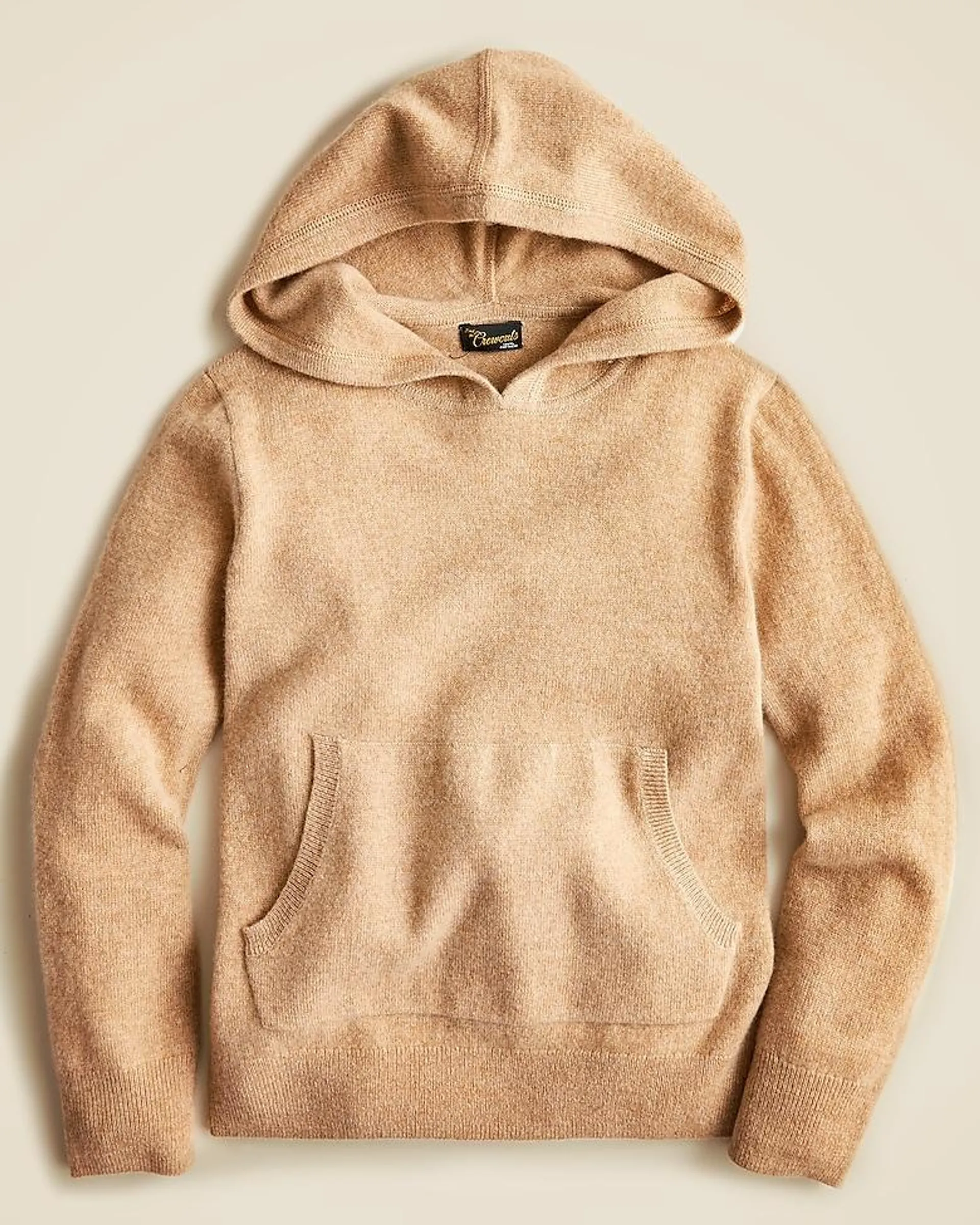 Kids' cashmere pullover hoodie