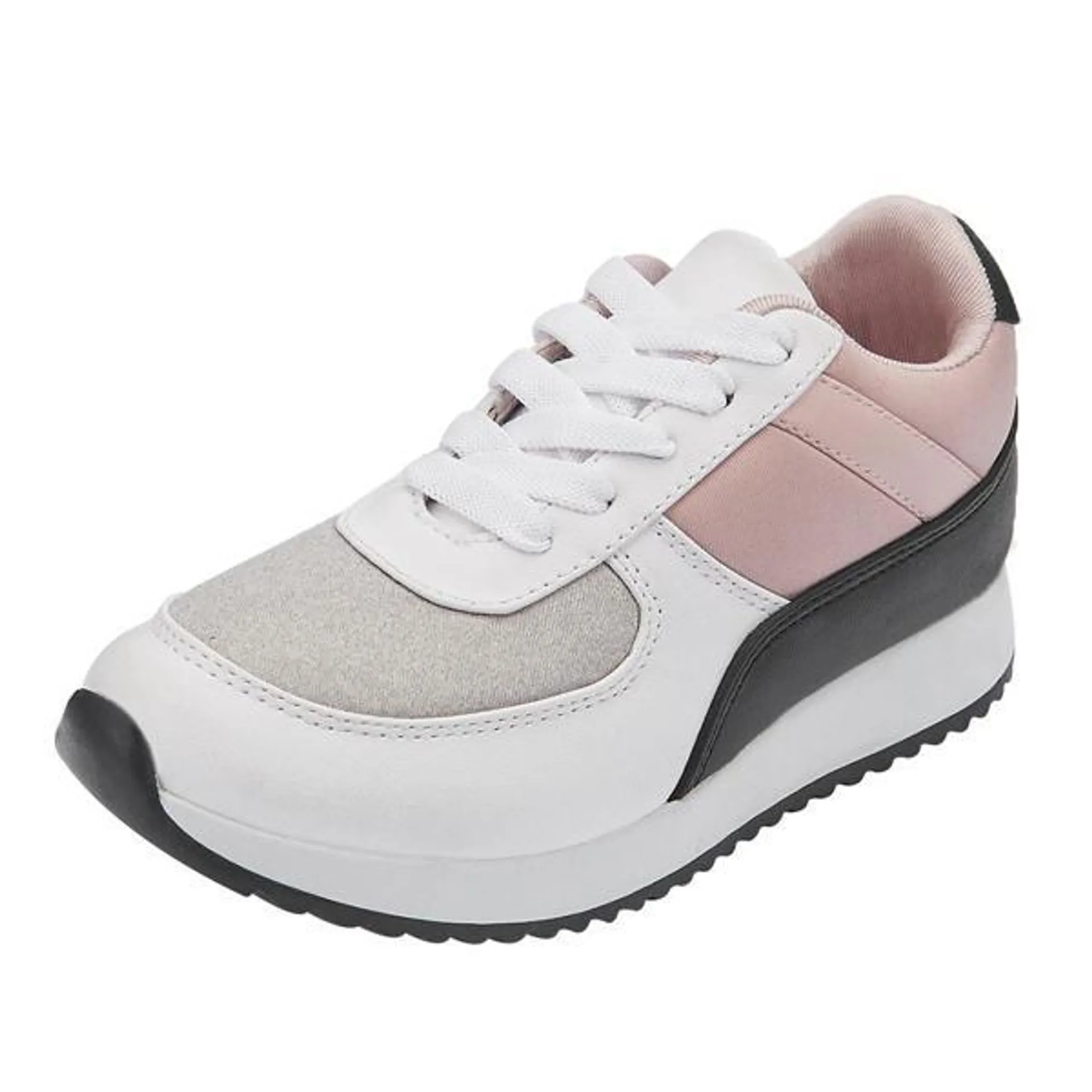 020293 Sneakers Con Detalles Multicolor