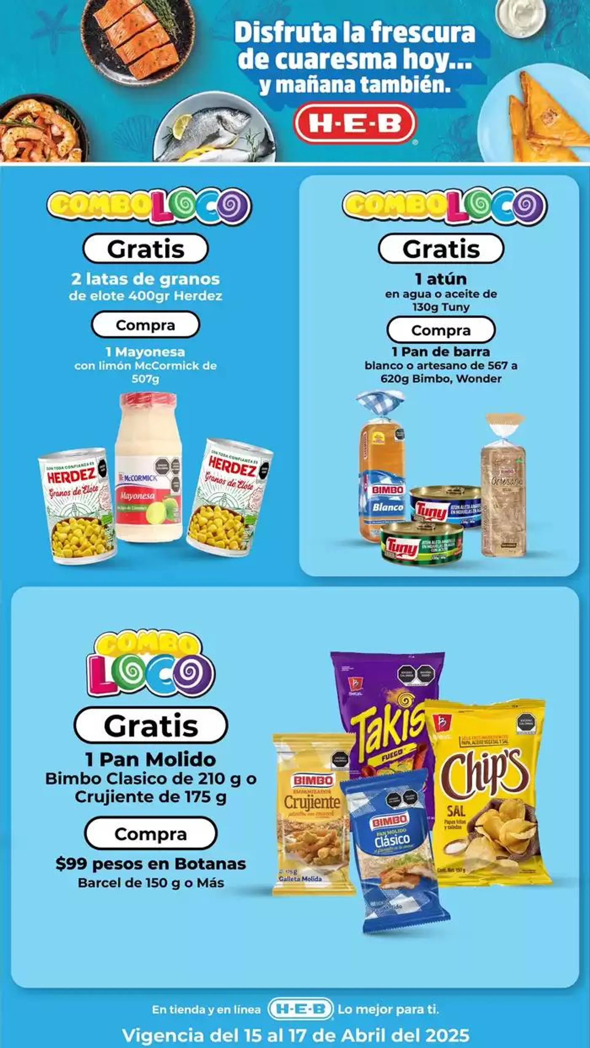 Catálogo de Ofertas HEB 15 de abril al 17 de abril 2025 - Pagina 3