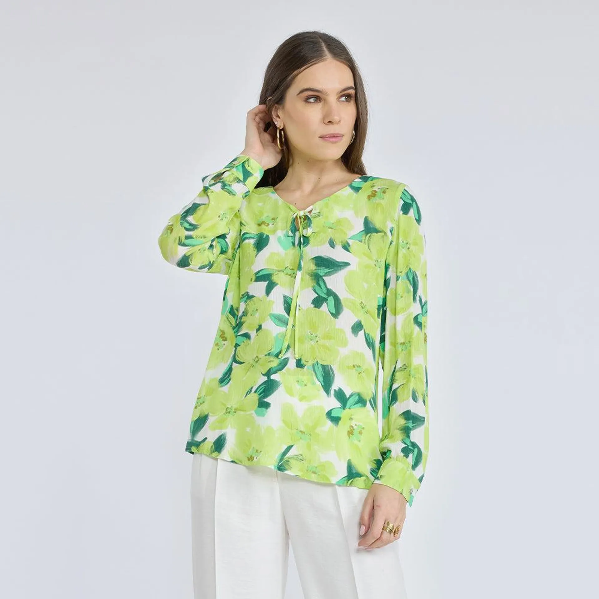 Blusa Flower Print