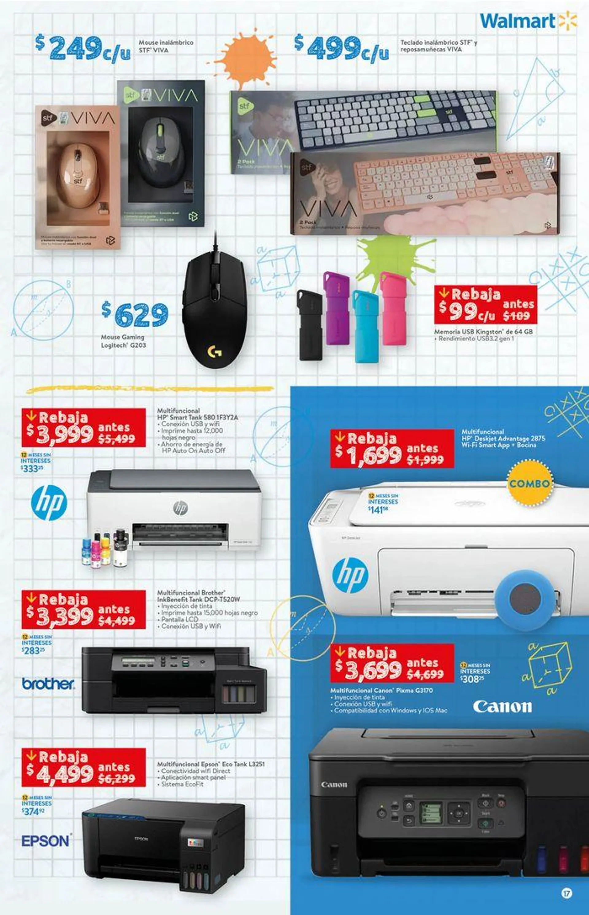 Catálogo de Walmart - Back to School 16 de agosto al 17 de septiembre 2024 - Pagina 17