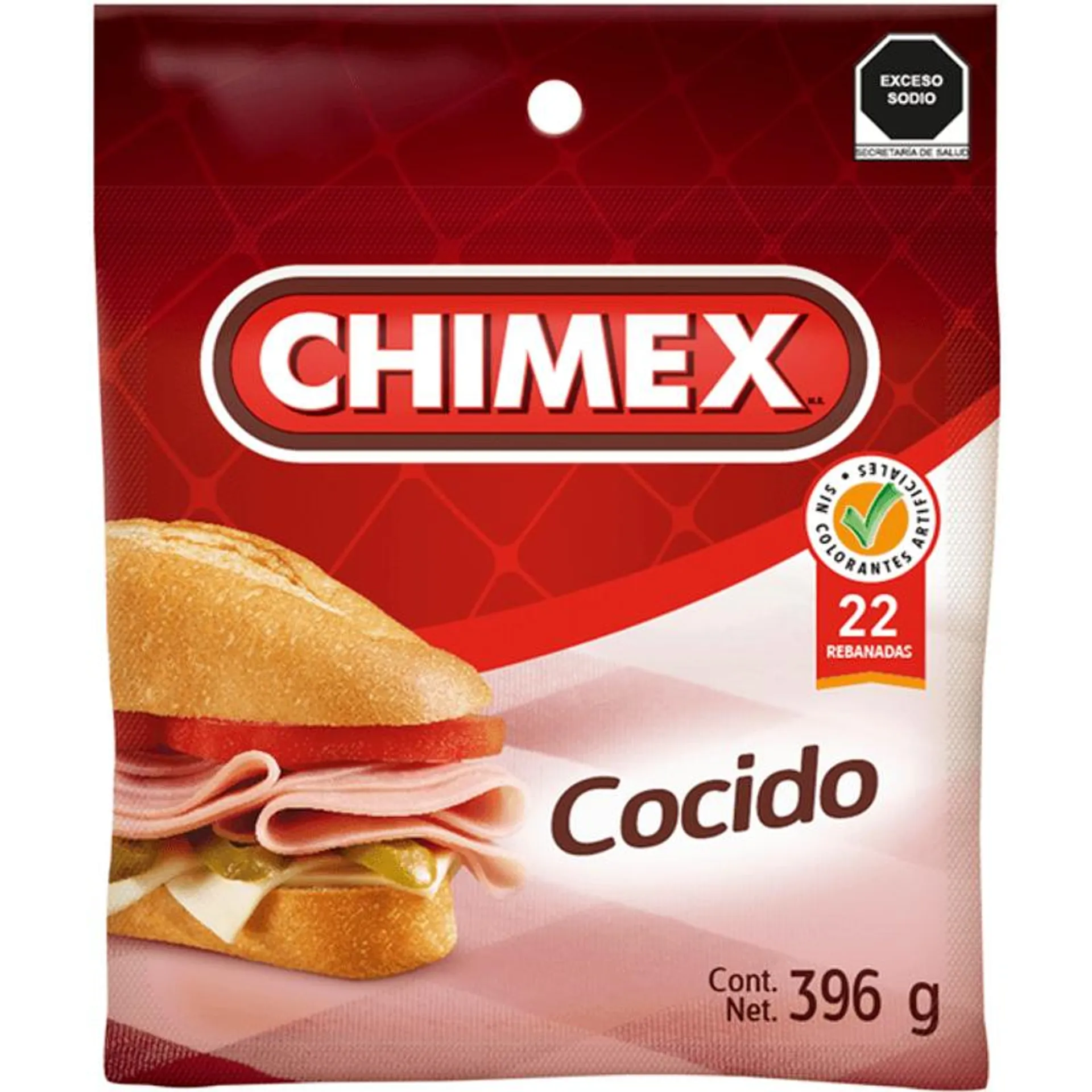 Chimex Cocido Rebanado 396 g