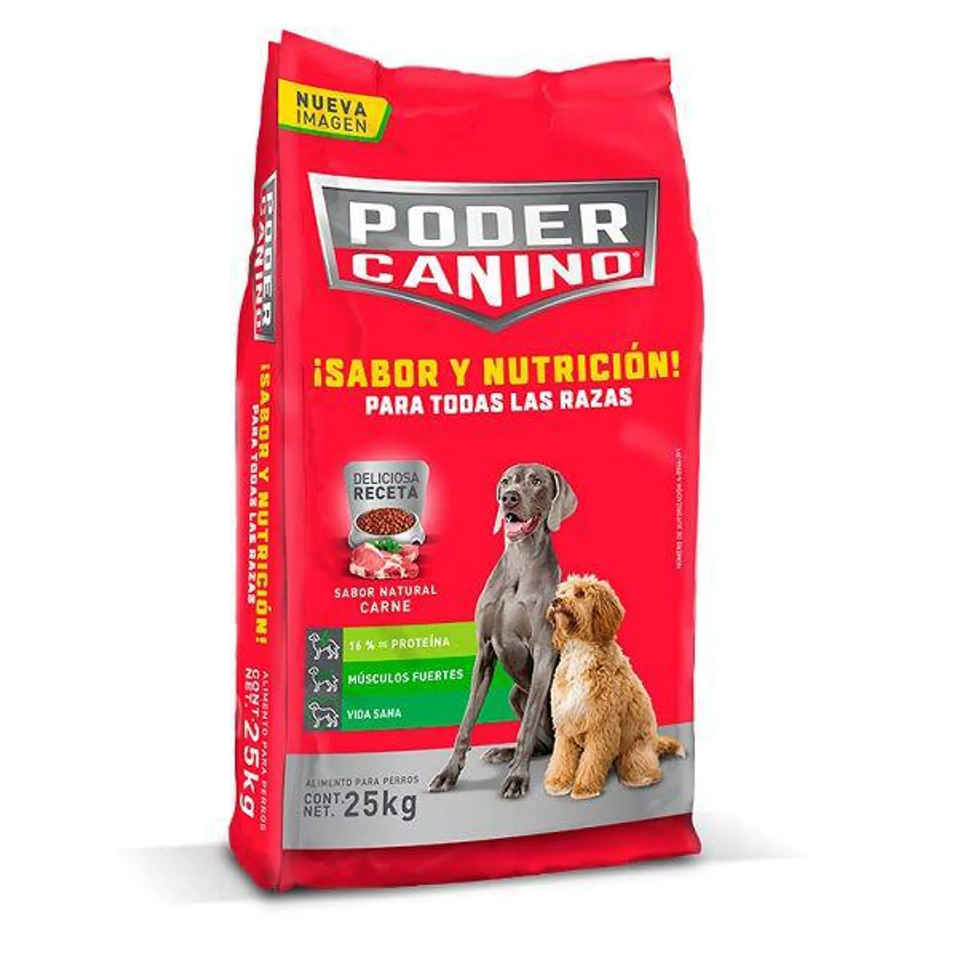 Alimento para perro Poder Canino 25 kg