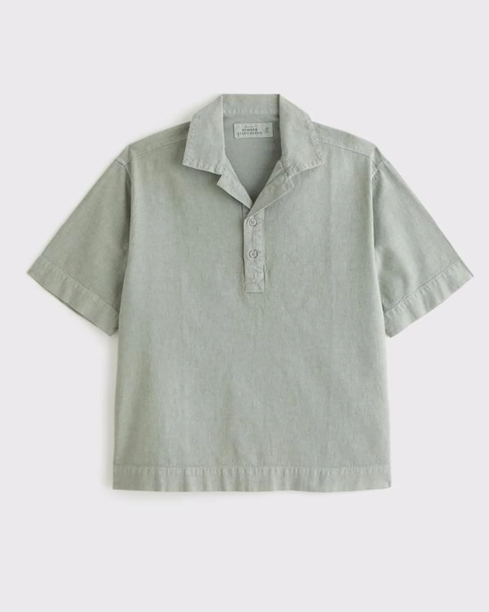 Summer Linen-Blend Popover