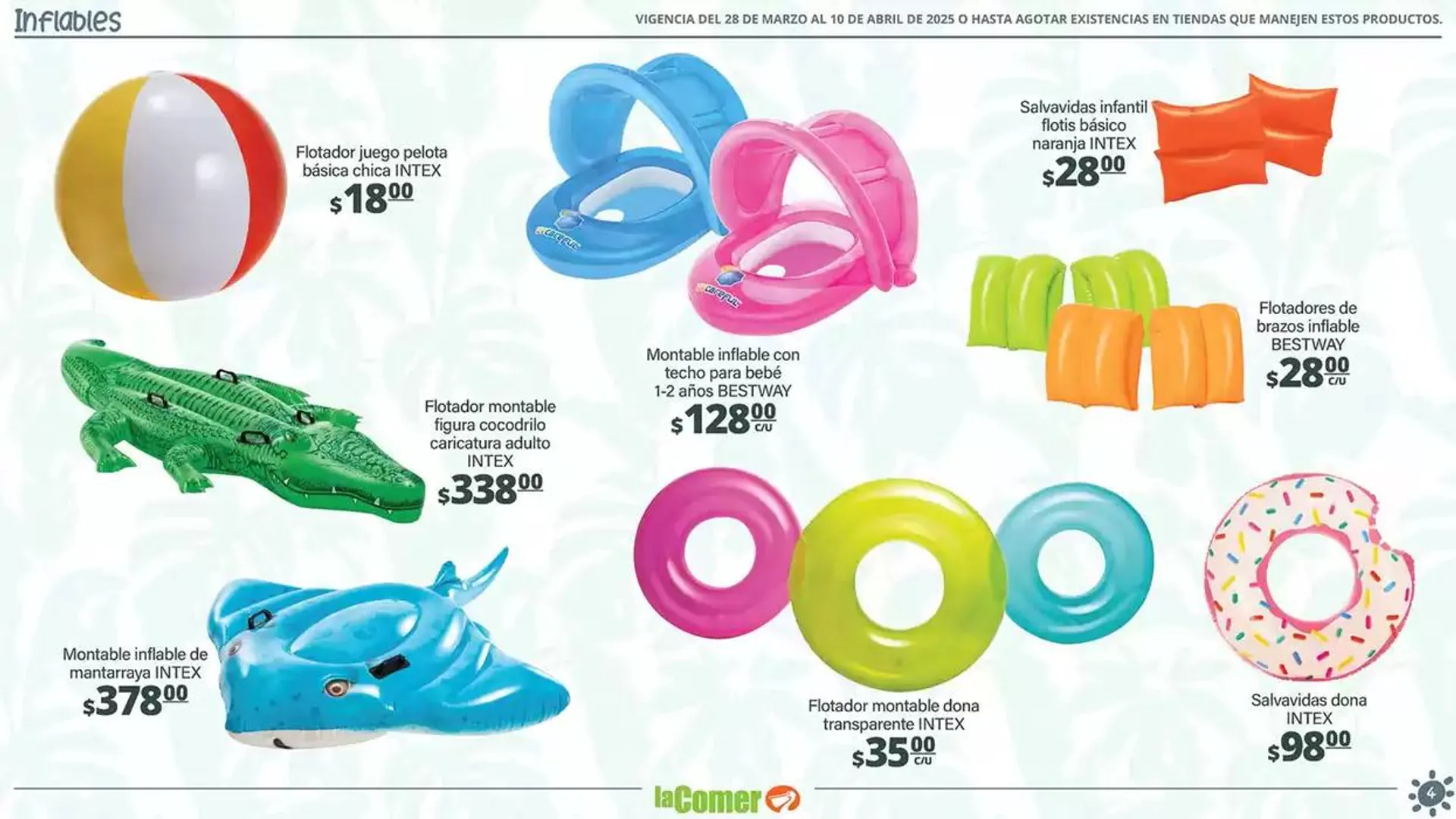 Catálogo de La Comer Vacaciones 28 de marzo al 10 de abril 2025 - Pagina 4