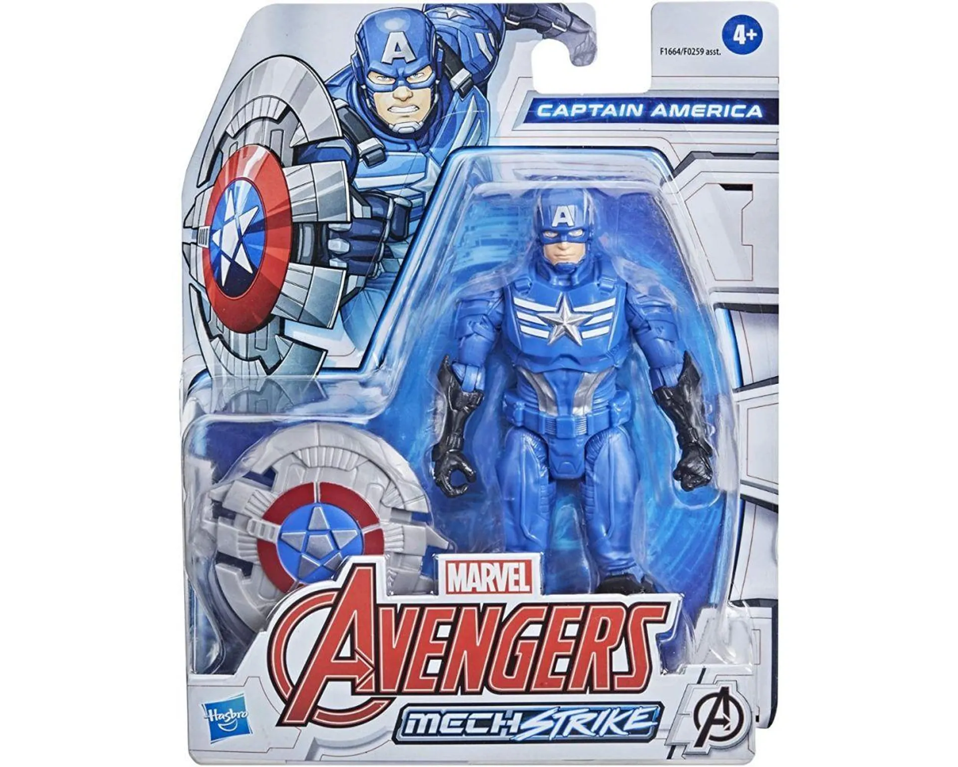 Marvel Avengers Figura Mech Strike del Capitán América