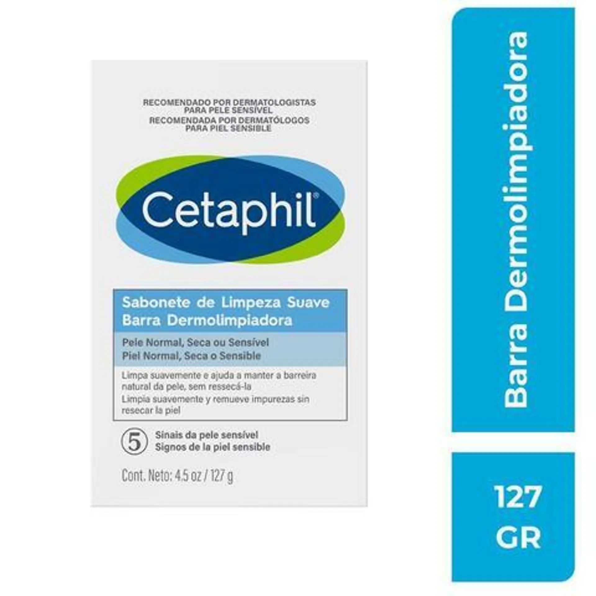 Cetaphil Barra Dermolimpiadora para Piel Normal y Sensible