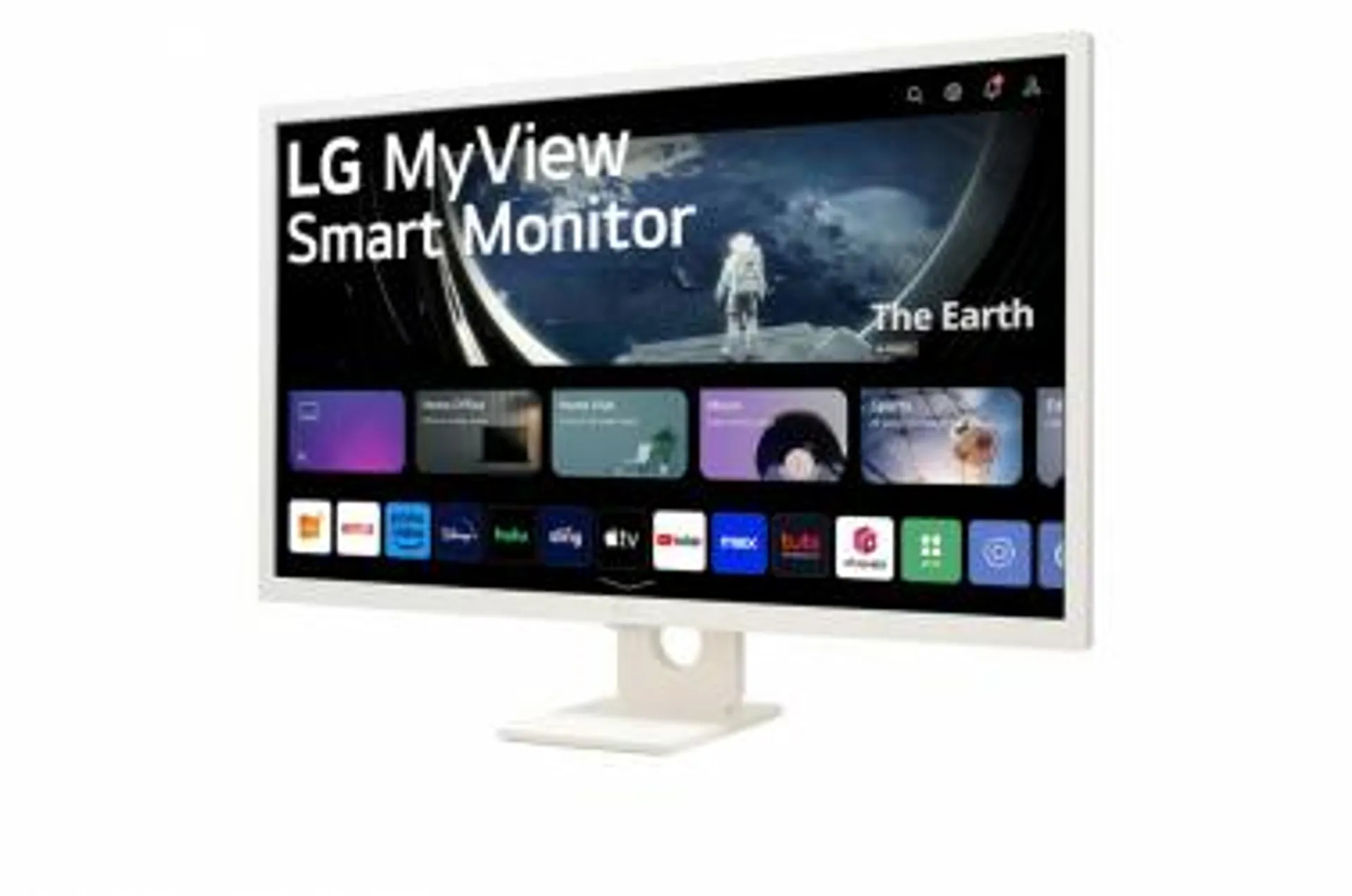 Smart Monitor LG MyView LED 32", Full HD, 60Hz, HDMI, Blanco