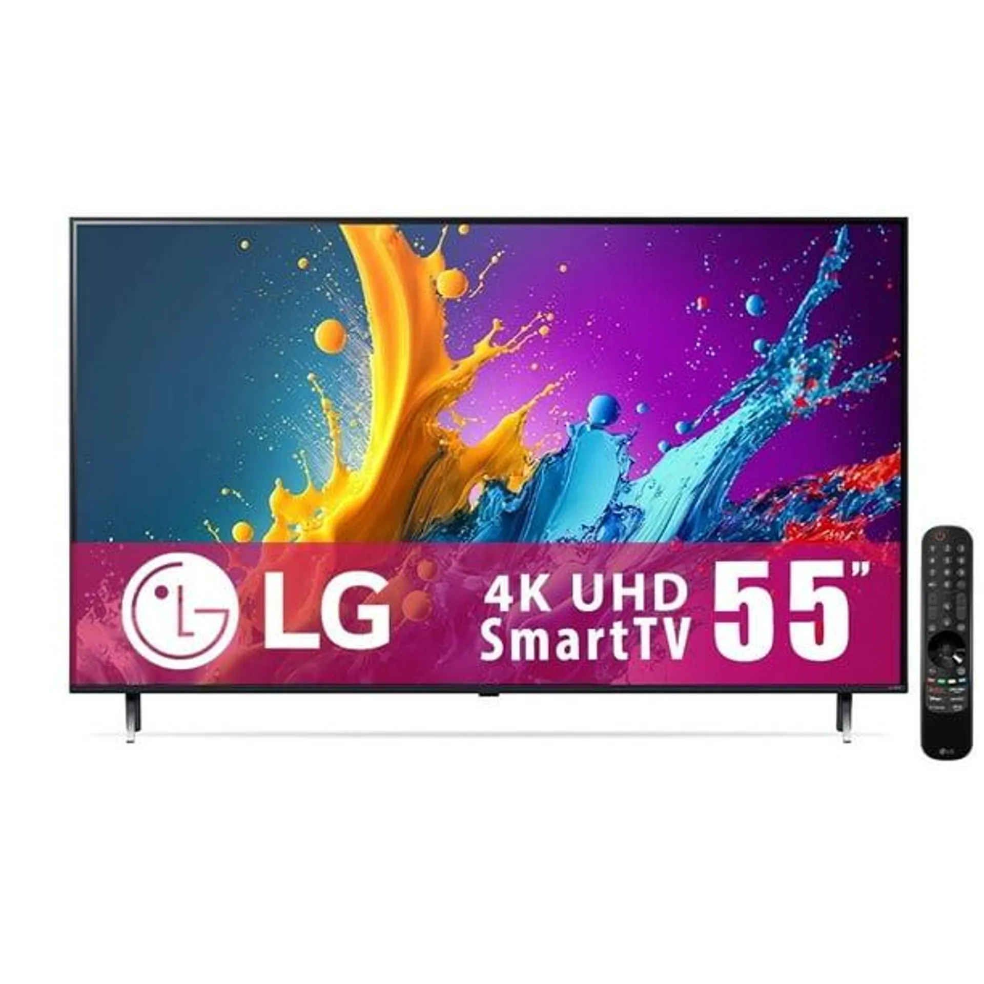 TV LG 55 Pulgadas 4K Ultra HD Smart TV QNED 55QNED80TSA