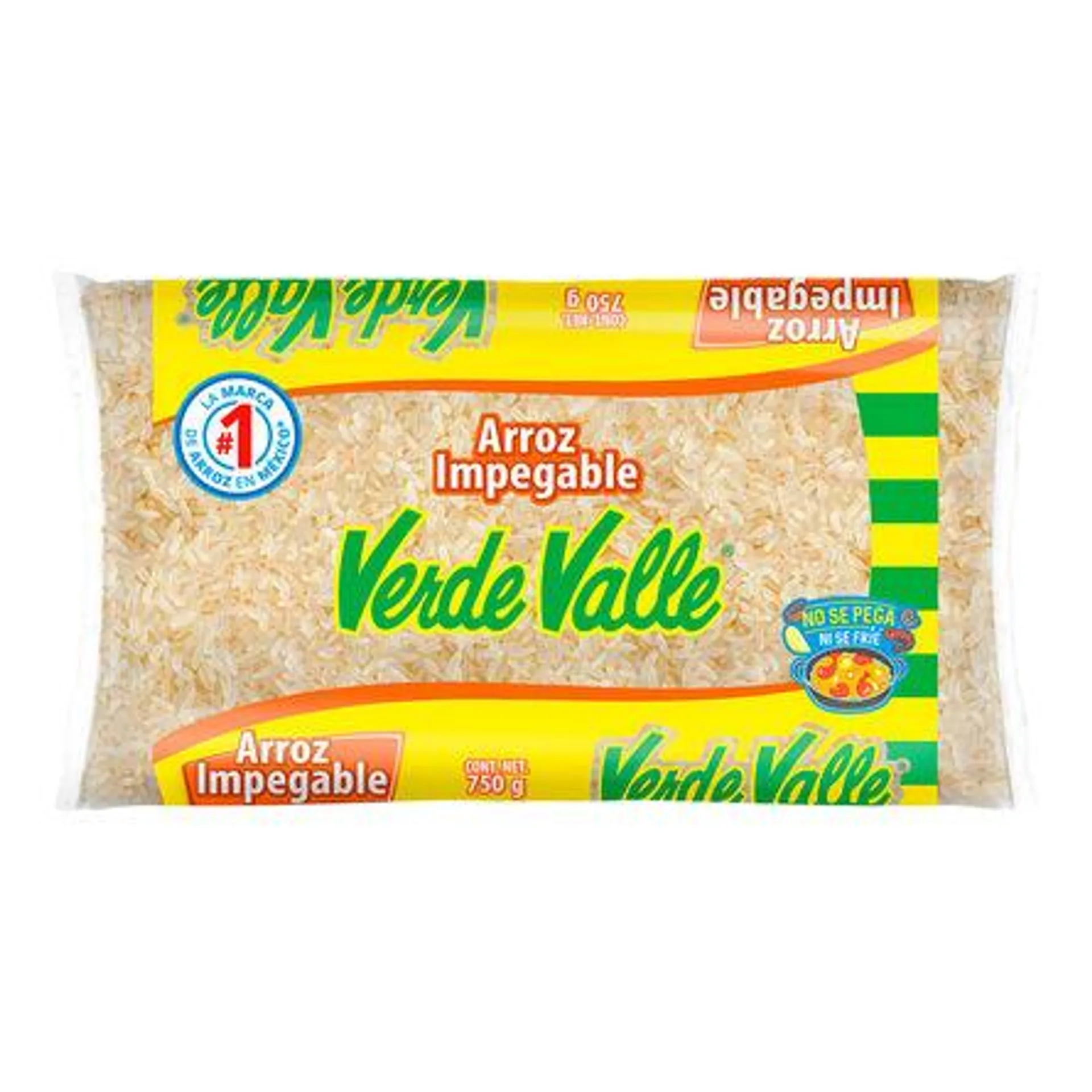 Arroz Impegable Verde Valle 750 Gr