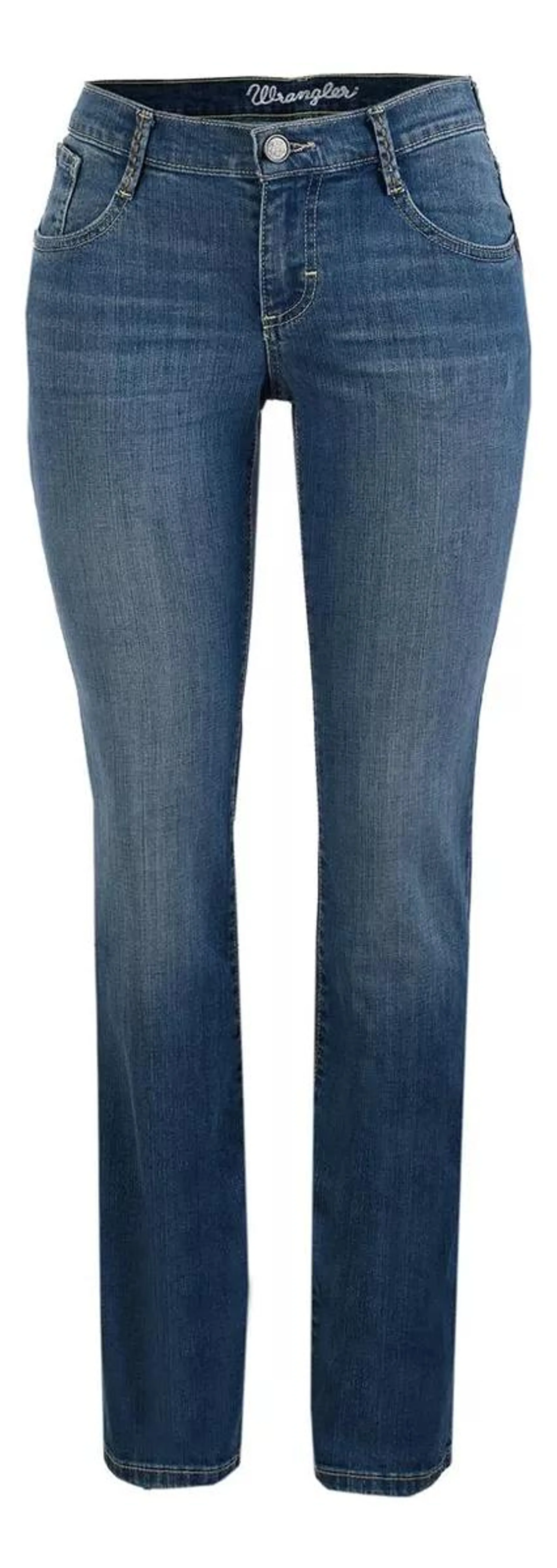 Jeans Vaquero Wrangler Low Rise De Mujer Y15