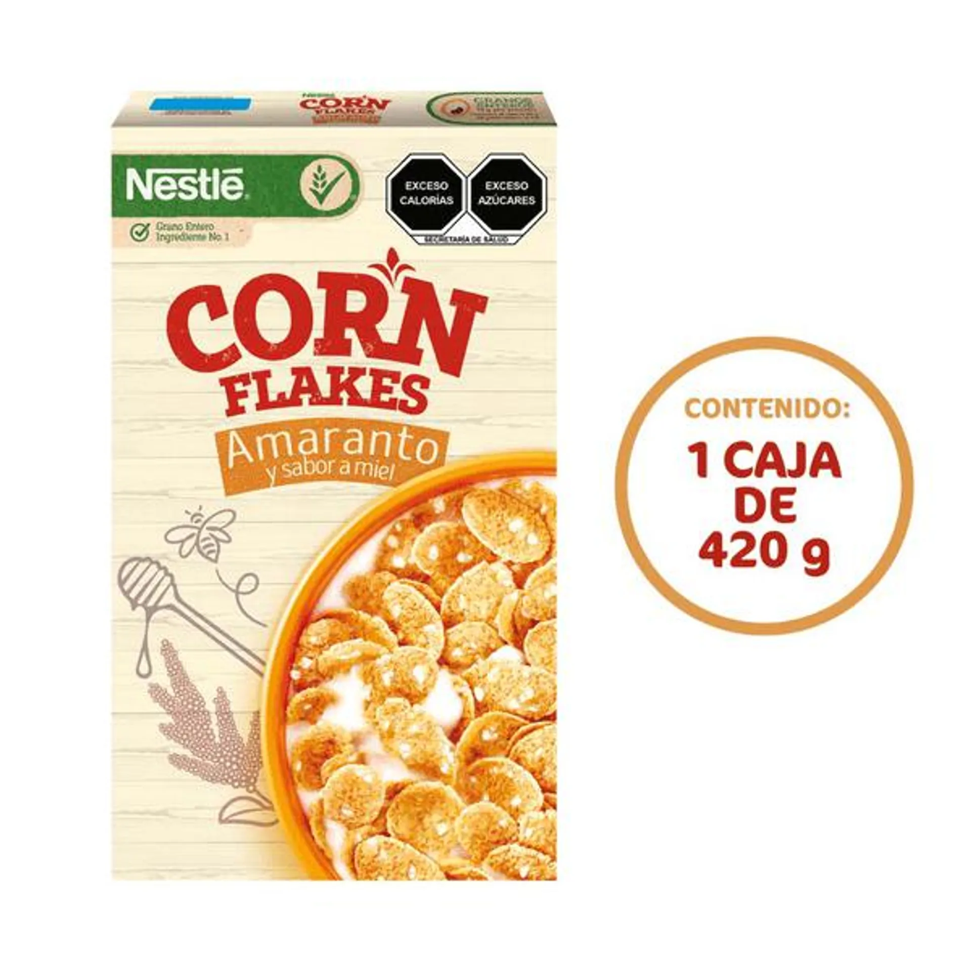 Corn Flakes Cereal Nestle Amaranto Y Miel 420 g