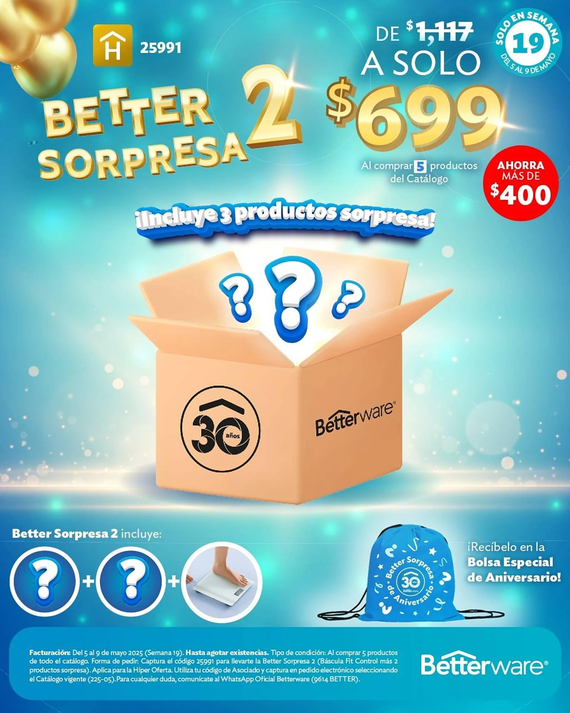 Catálogo de Catálogo BetterWare 2 de mayo al 9 de mayo 2025 - Pagina 3