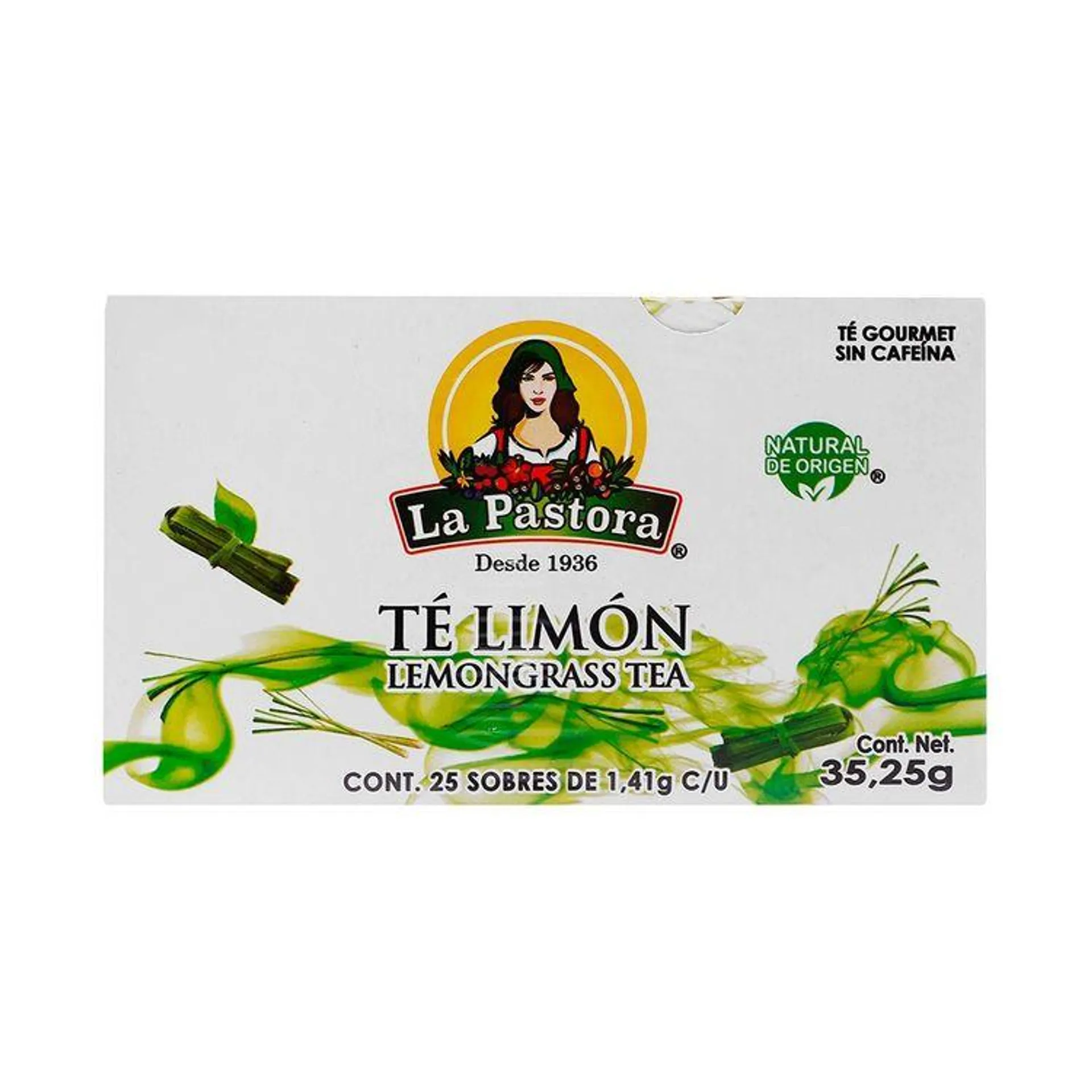 Té de Limón 25 Sobres - La Pastora - 1 pieza