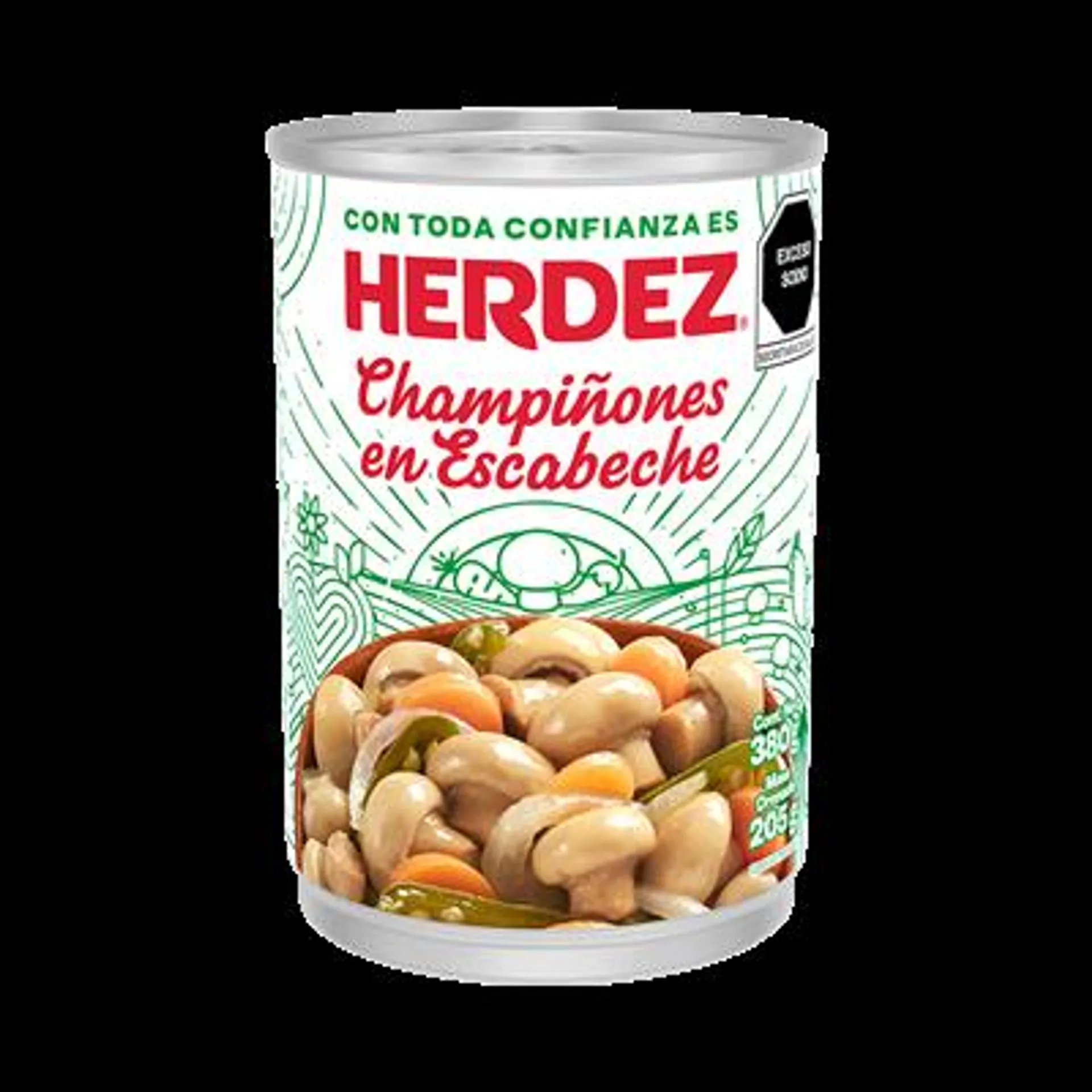 Champiñones En Escabeche Herdez 380 g