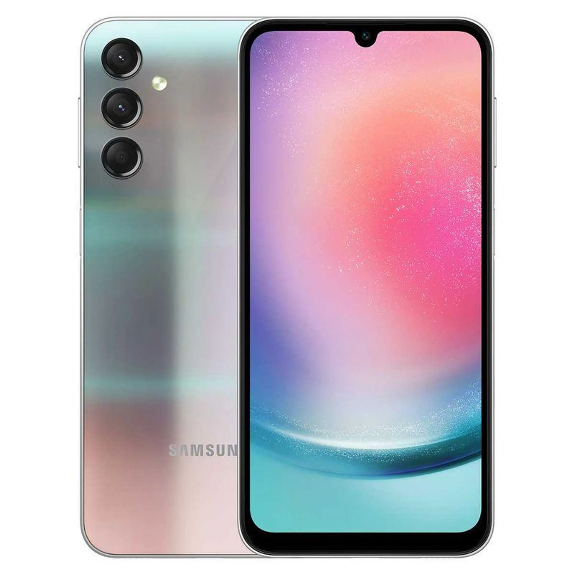 Celular Samsung A24 4G 128 GB Plata Telcel