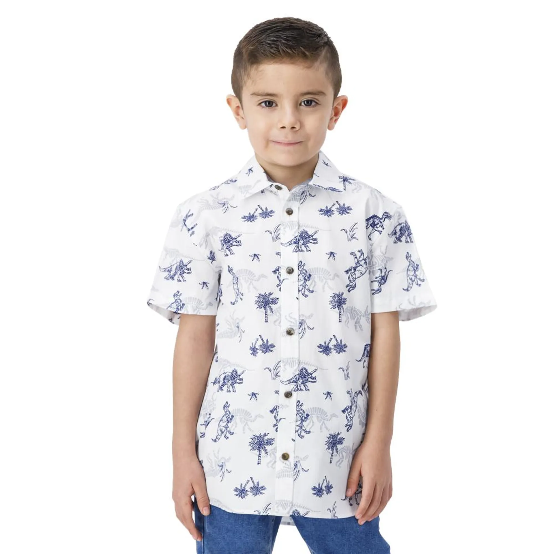 Camisa Hummo Niño Diseño Dinosaurios