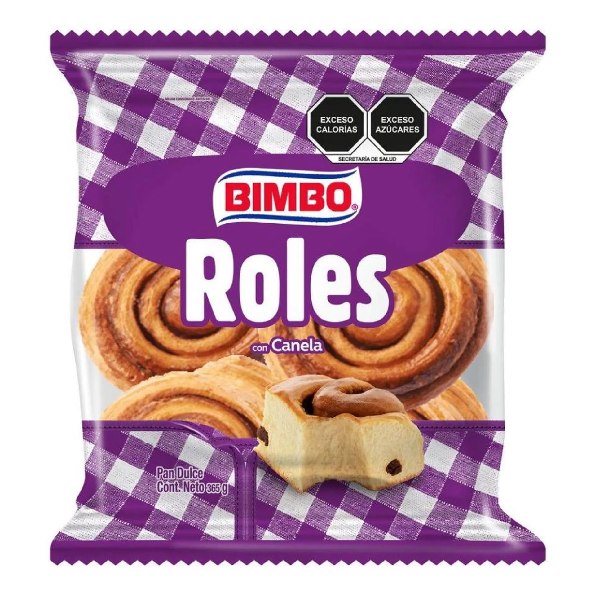 Roles de canela Bimbo 365 g