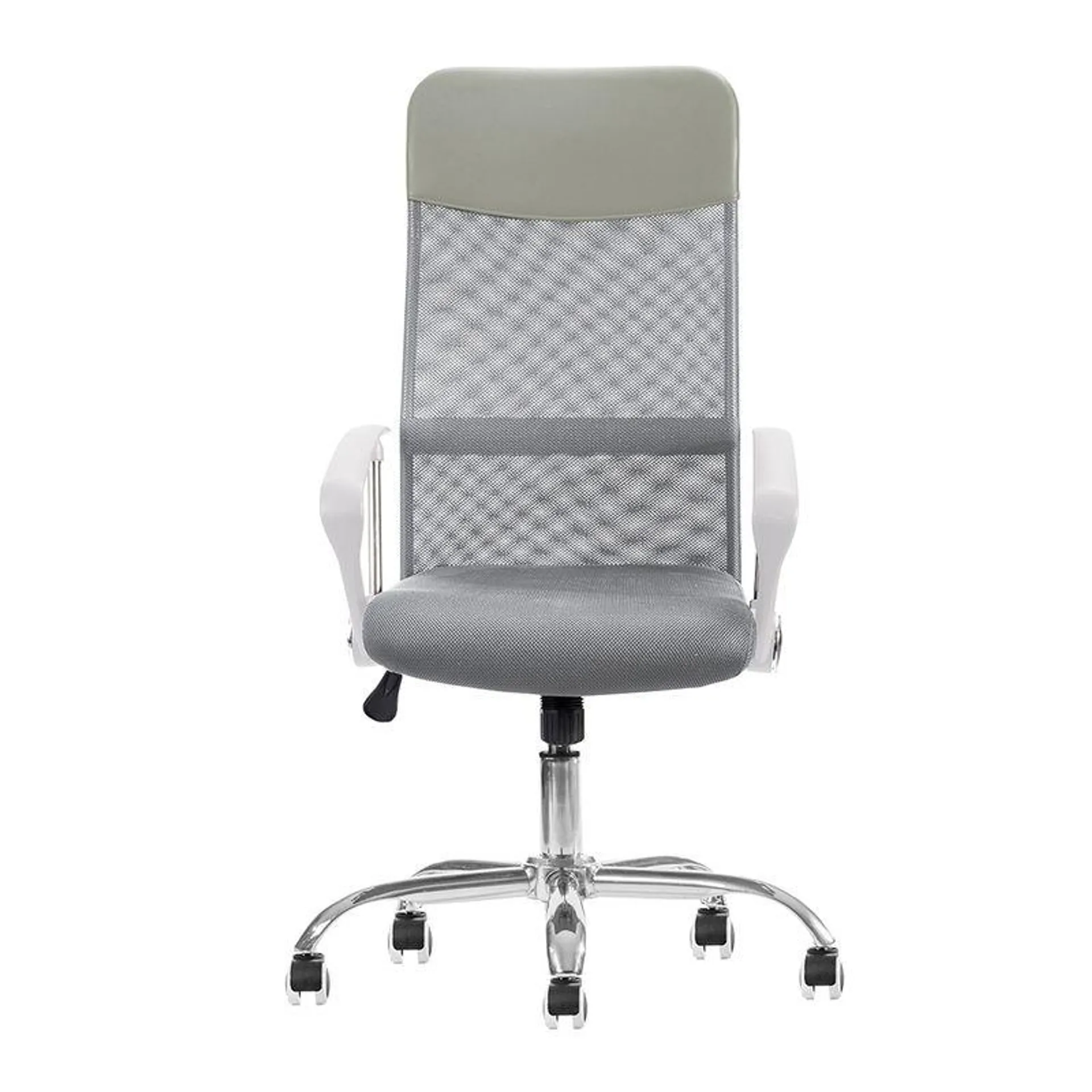 Sillon Ejecutivo Resp Alto Malla Economalla Blanca Asiento Microespacial Eco-Nomalla Bl