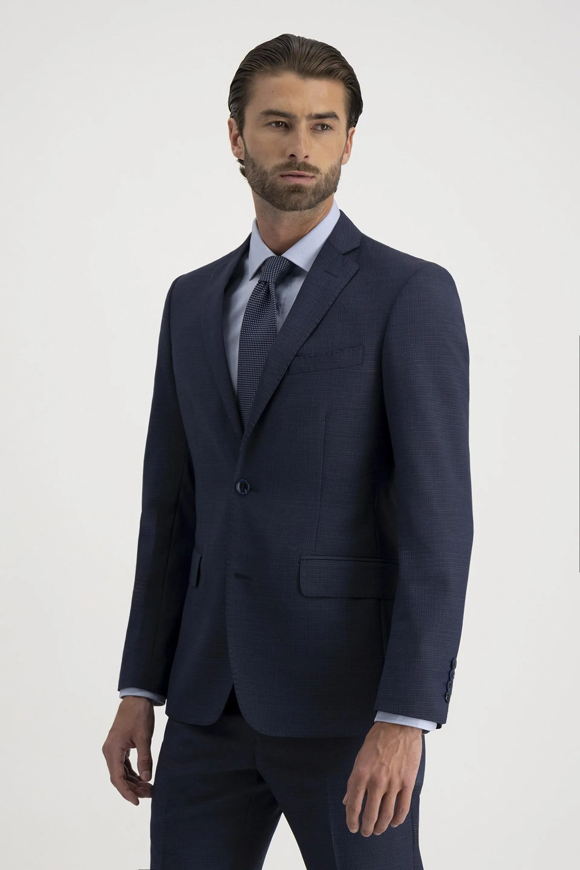 Traje Roberts Azul Marino Contemporary Fit