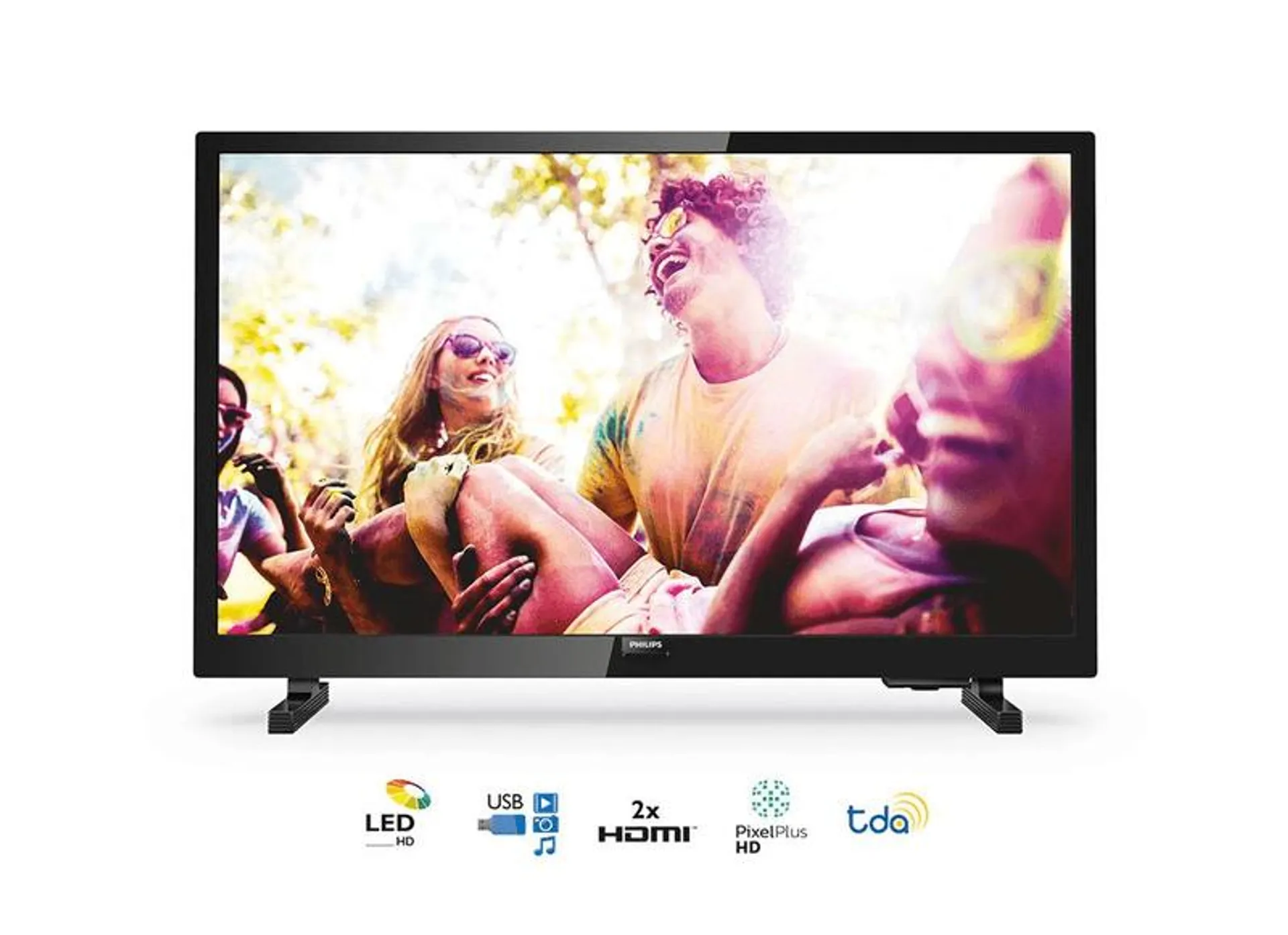 Led TV HD 24" Philips LED 24phd5565