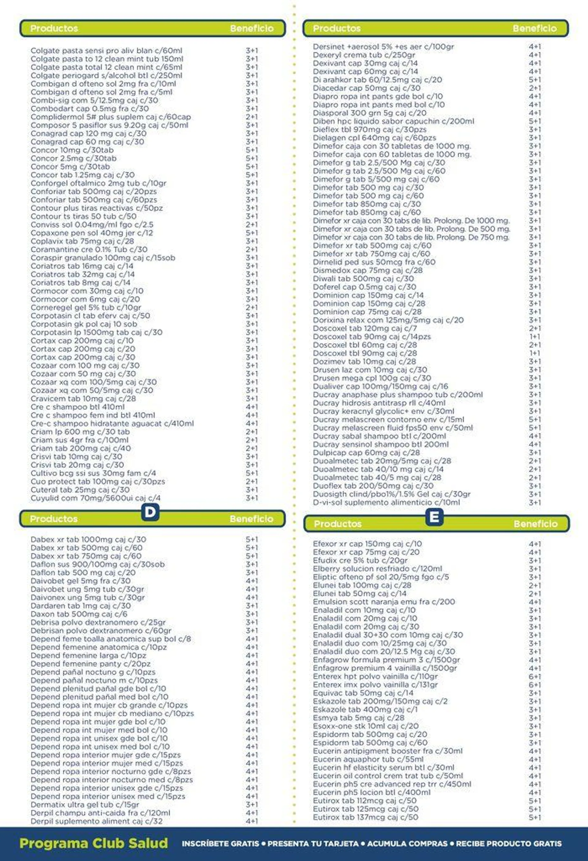 Catálogo de Club Salud Julio 1 de julio al 31 de julio 2024 - Pagina 7