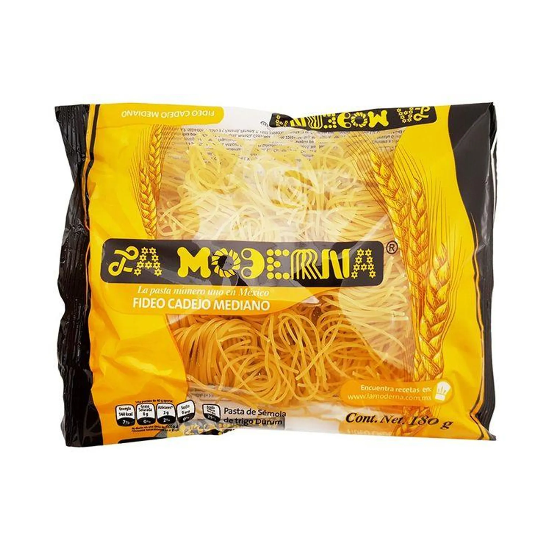 Sopa La Moderna Fideo Cadejo Med 200grs - La Moderna - 1 pieza