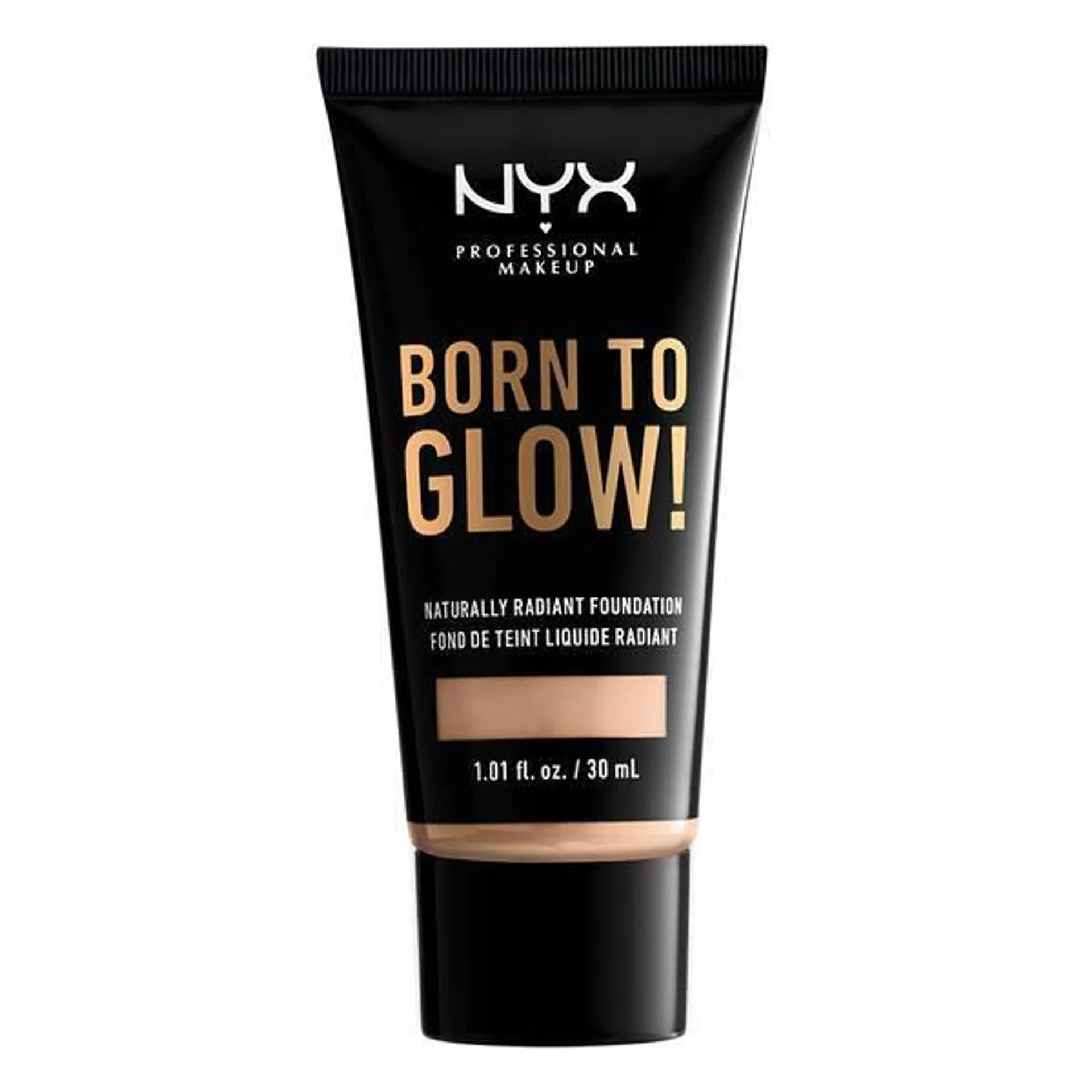 BASE DE MAQUILLAJE BORN TO GLOW NATURALLY RADIANT FOUNDATION - NYX PROFESSIONAL MAKEUP