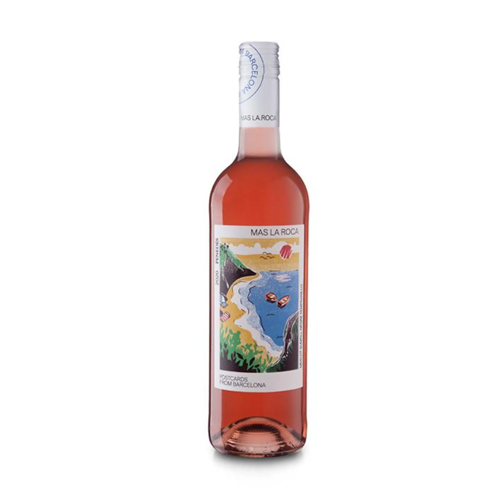 Vino Rosado Mas La Roca 750 ml