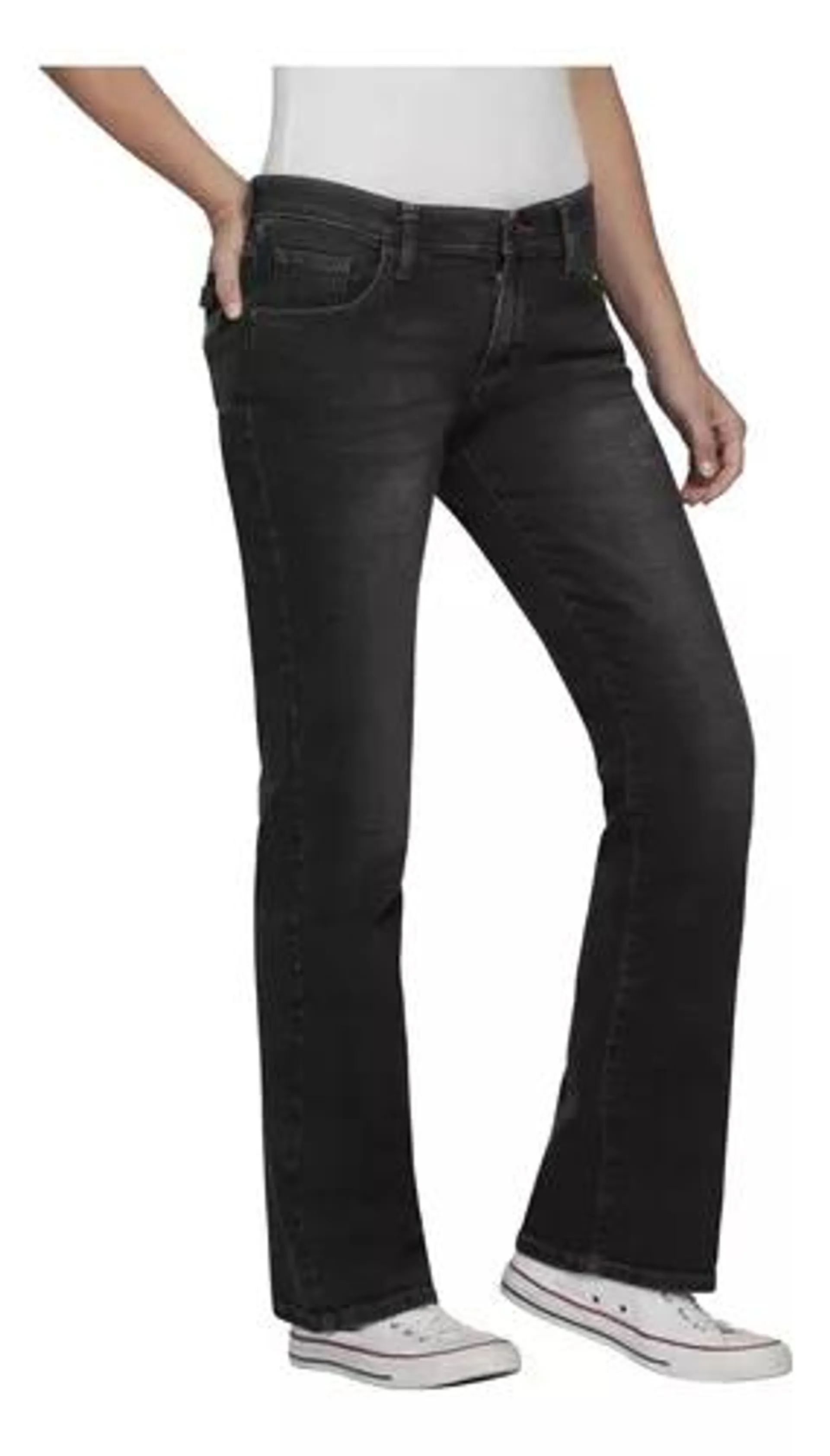 Pantalon Jeans Vaquero Cintura Alta Wrangler Mujer W04