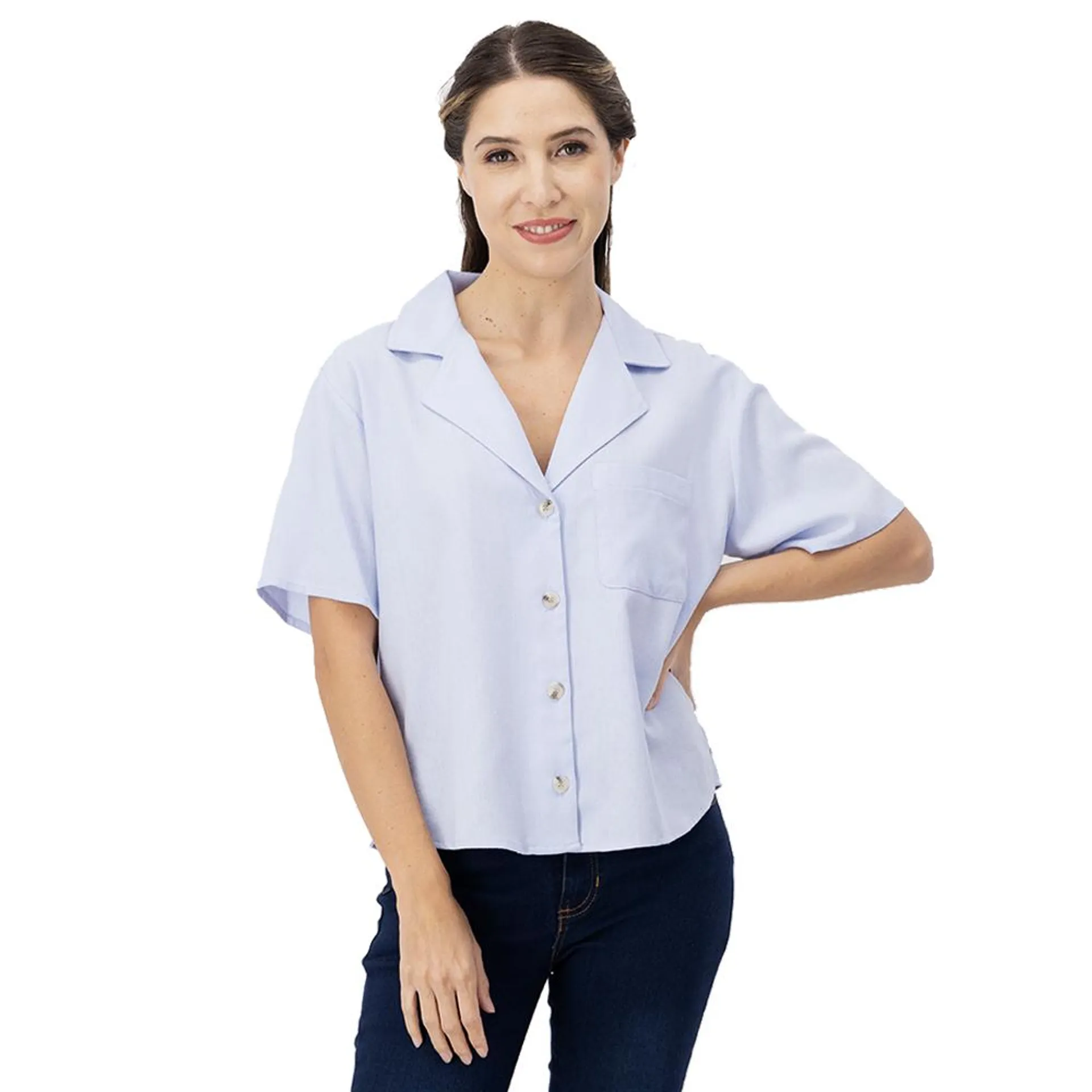 Blusa Mujer Camisera