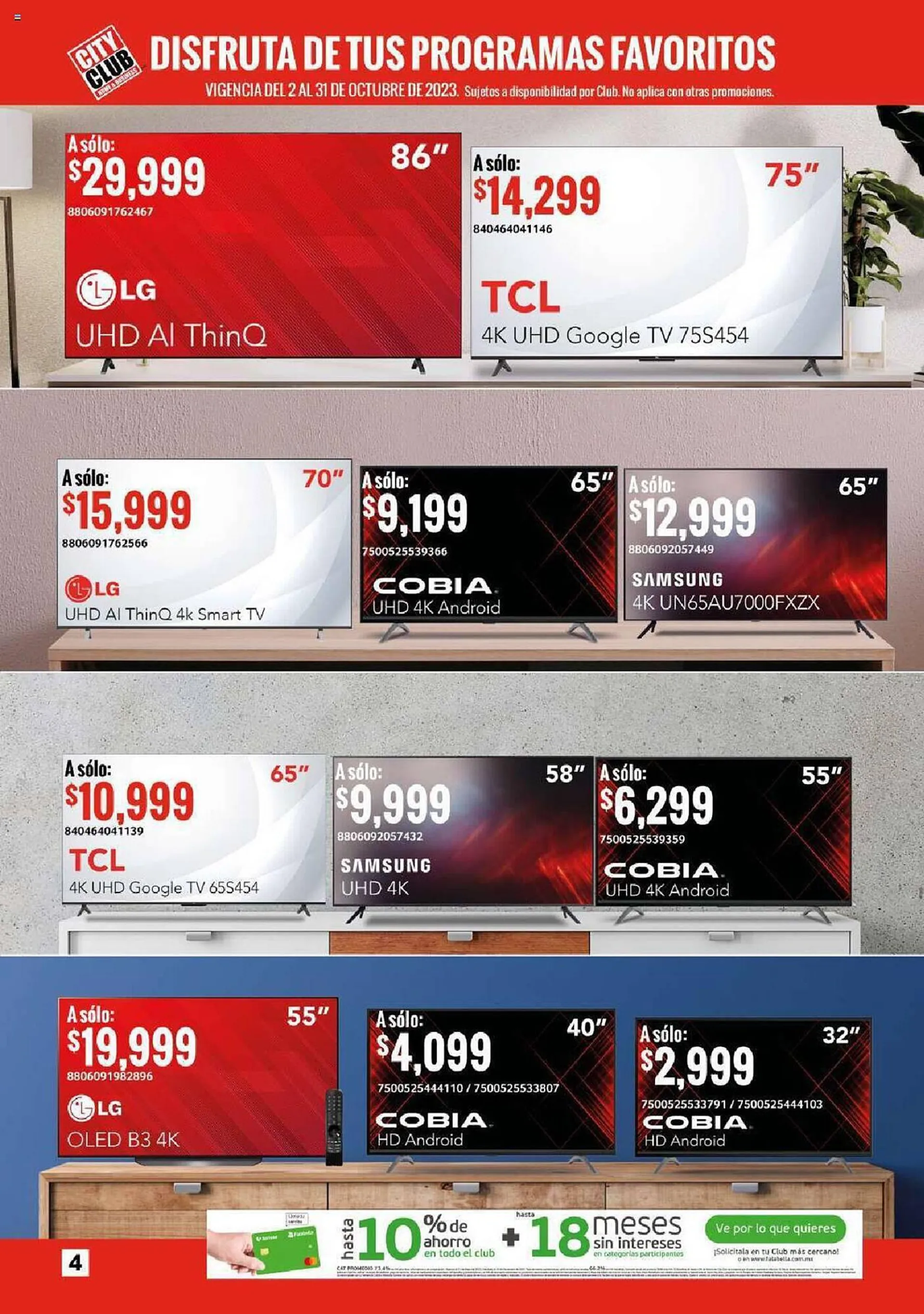 Catálogo de Catálogo City Club 2 de octubre al 31 de octubre 2023 - Pagina 4