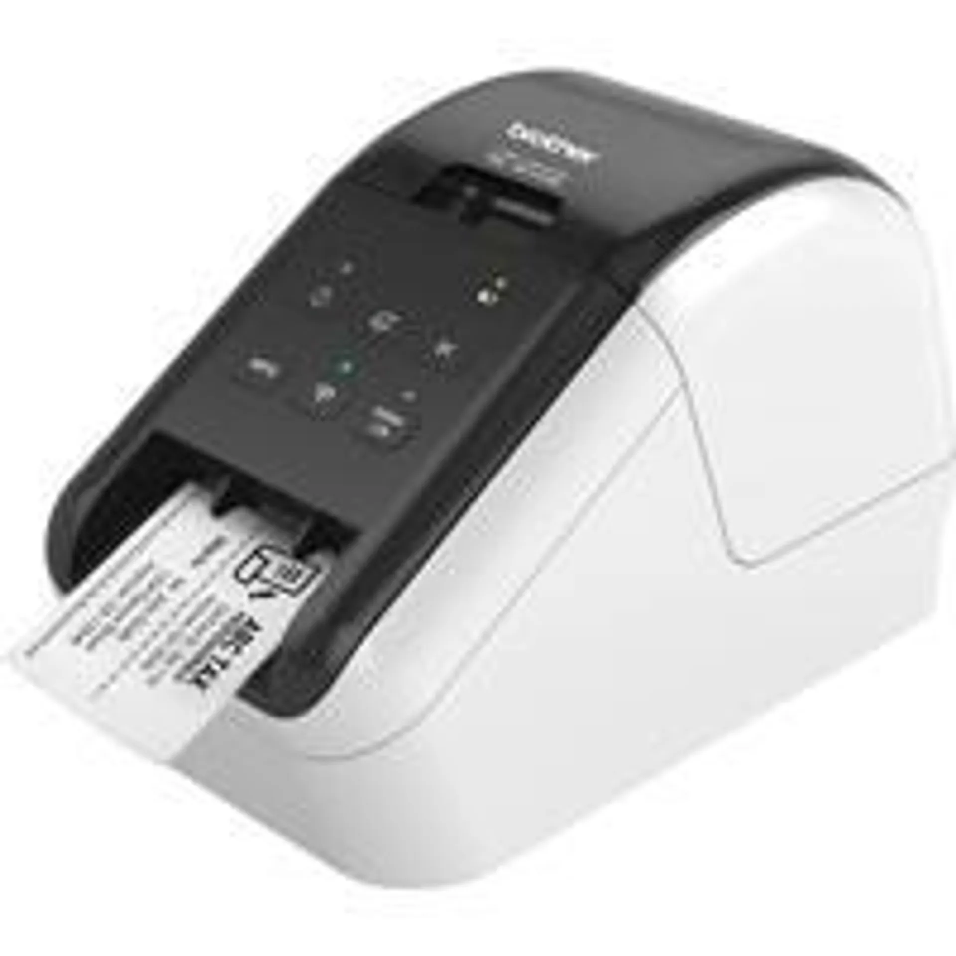 IMPRESORA DE ETIQUETAS BROTHER QL810W, CONEXION USB, WIFI, CINTAS DE 12 MM HASTA 62 MM, IMPRESION DE CODIGOS DE BARRAS, 110 ETIQUETAS POR MINUTOS, CORTE AUTOMATICO BROTHER QL810W