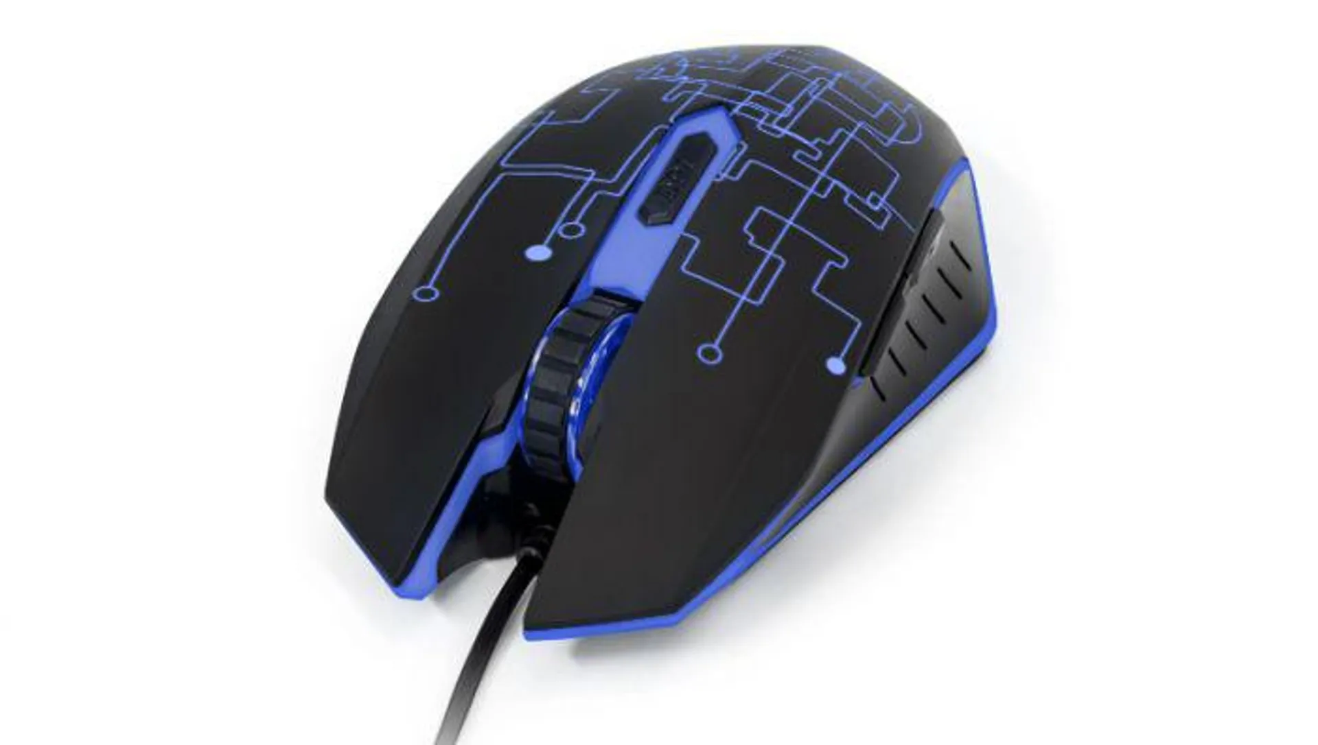 Mouse Vorago Gamer Mo-501 Optico Iluminado 3200 Dpi'S Usb Negro