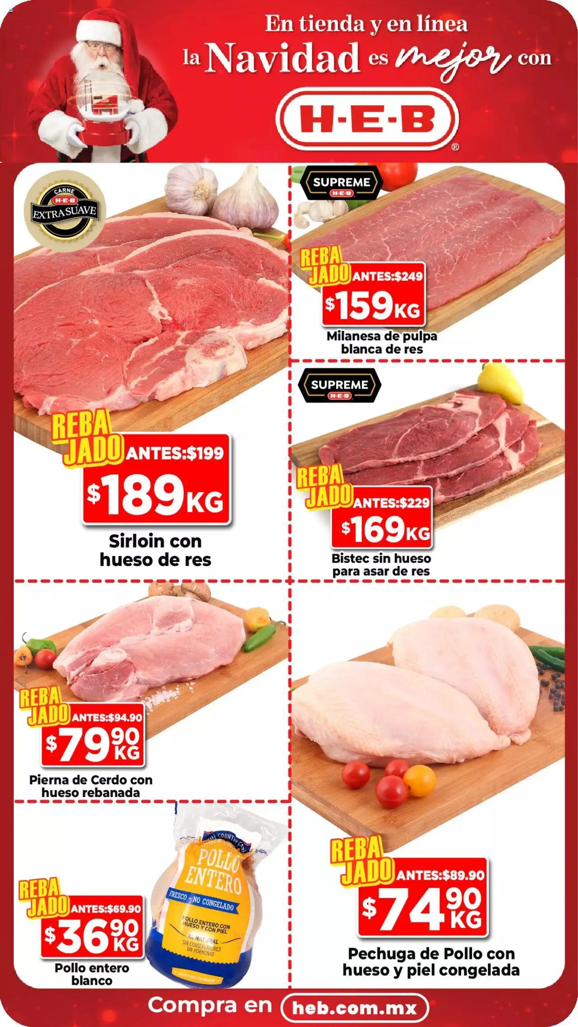 Catálogo de H-E-B promociones Navidad 2 de enero al 4 de enero 2024 - Pagina 2