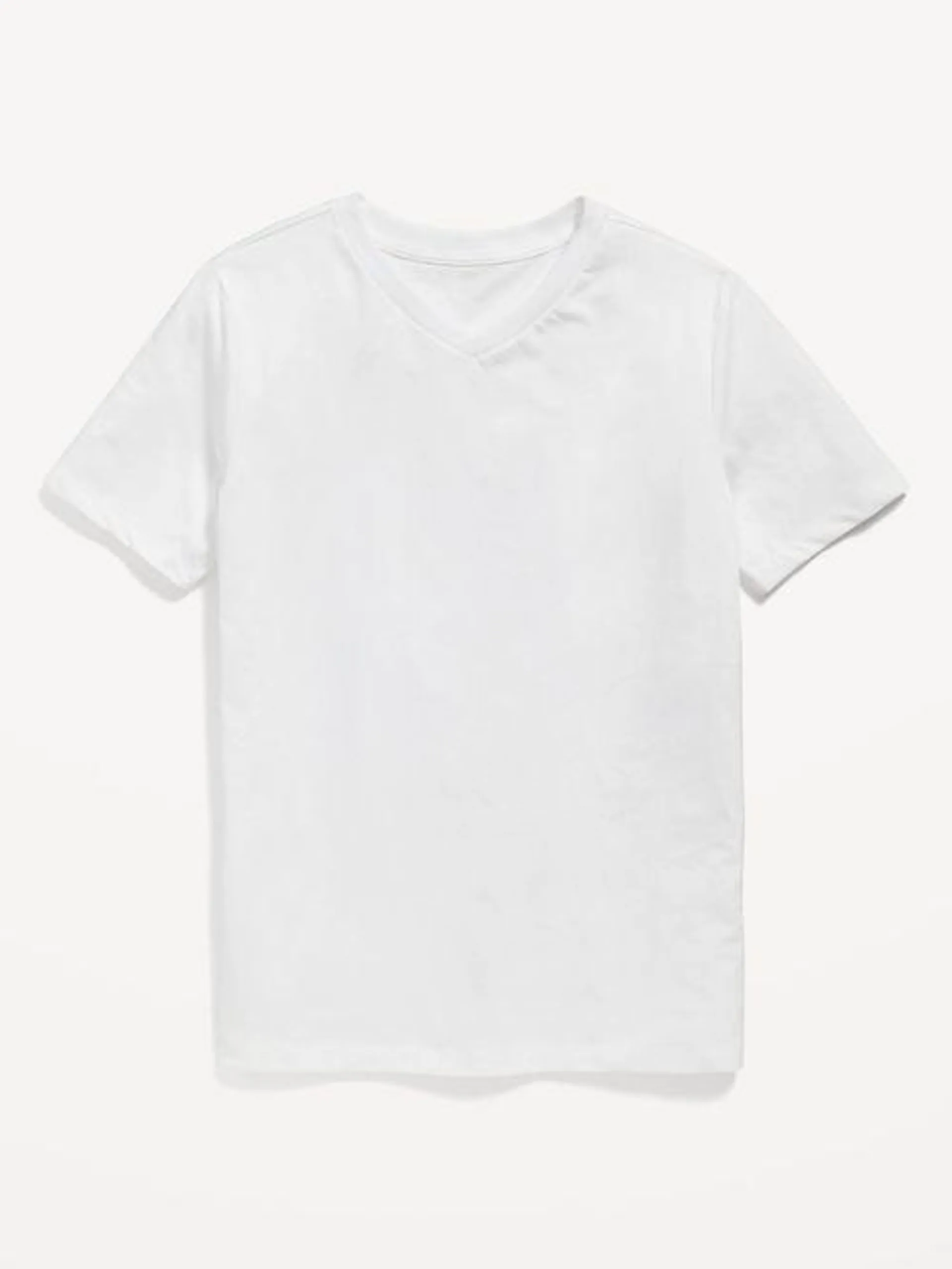 Playera de cuello en V super suave para niños