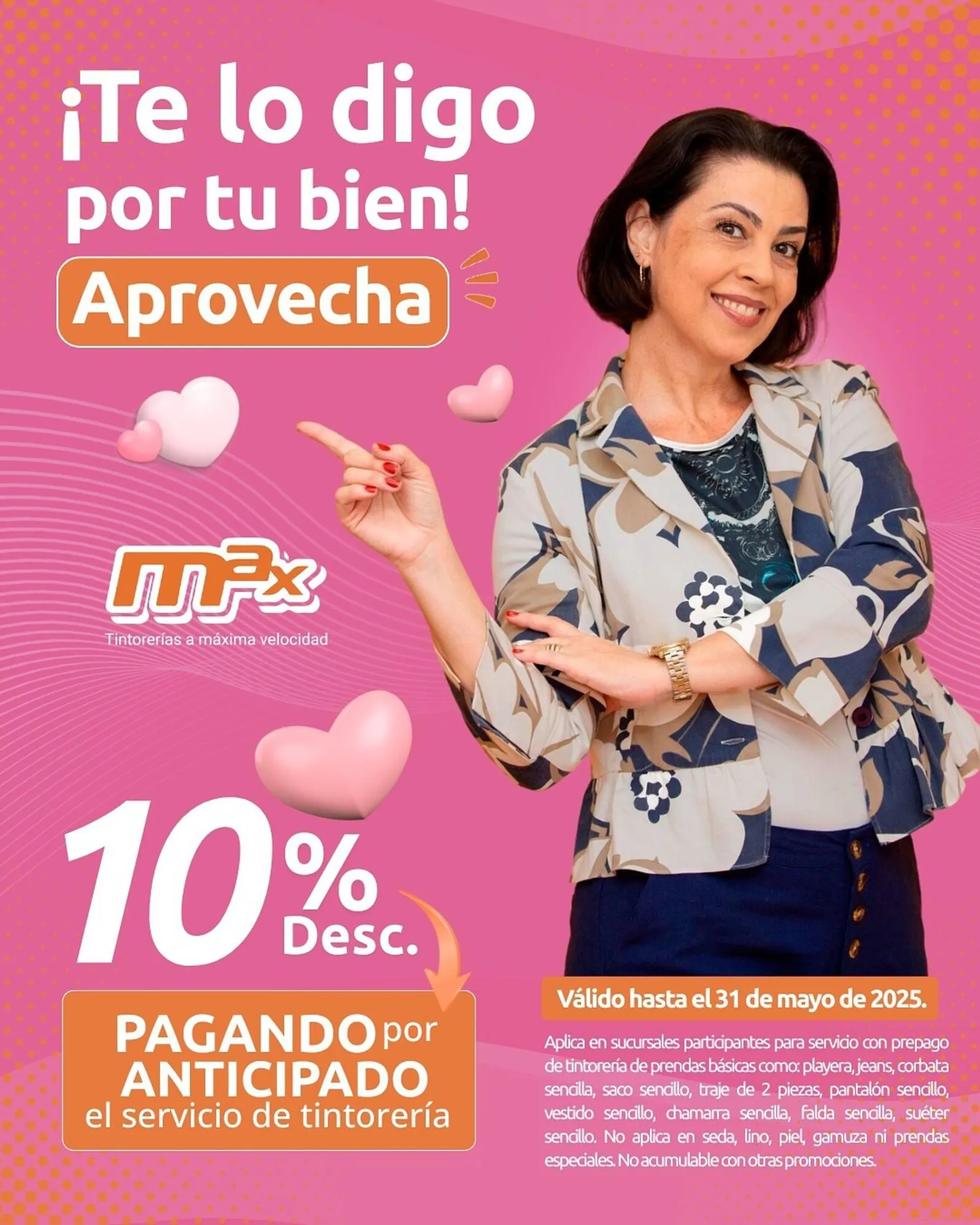 Catálogo de Catálogo Tintorerías Max 1 de mayo al 31 de mayo 2025 - Pagina 1