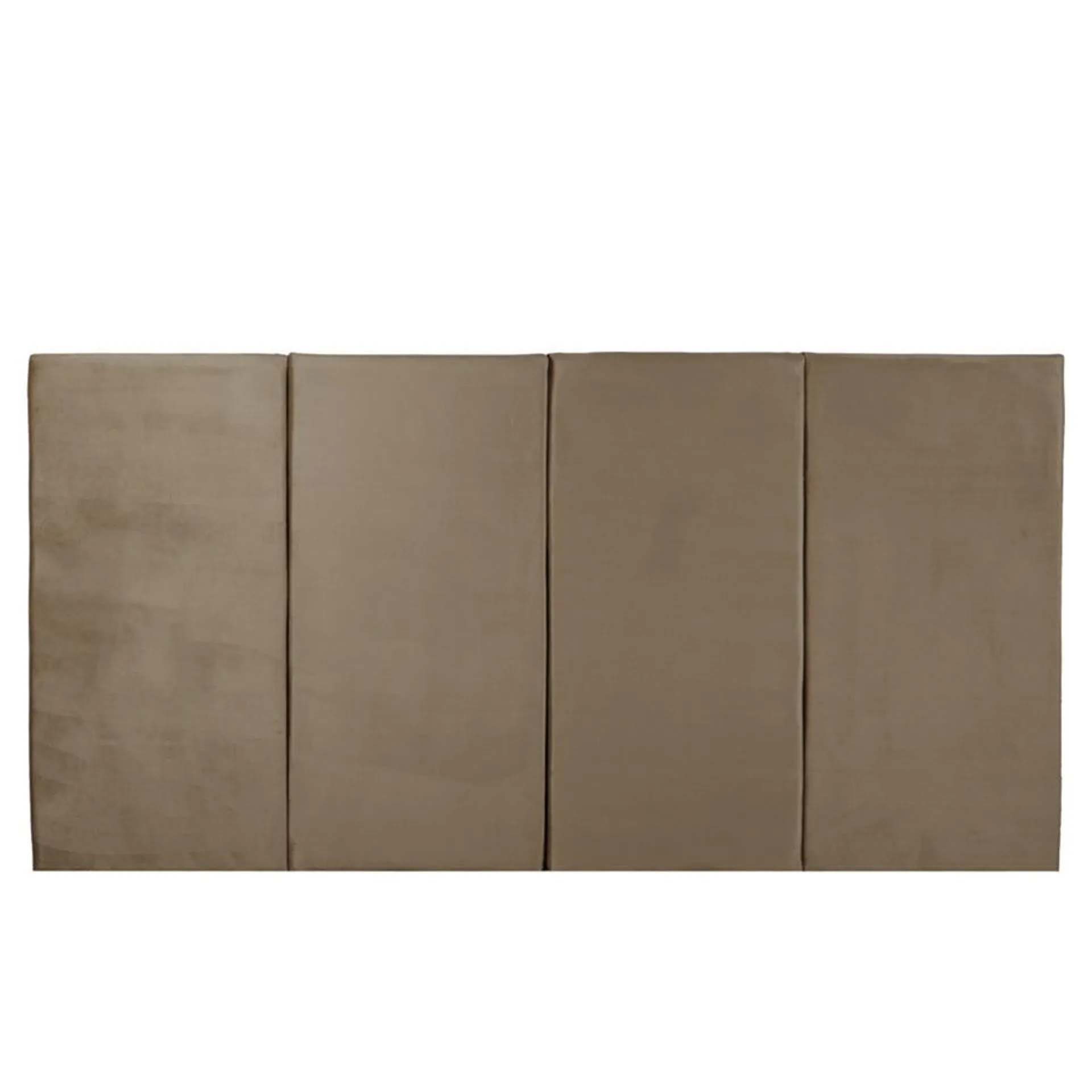 Juego de 4 paneles para cabecera modular King Size Lunaria - Cocoa