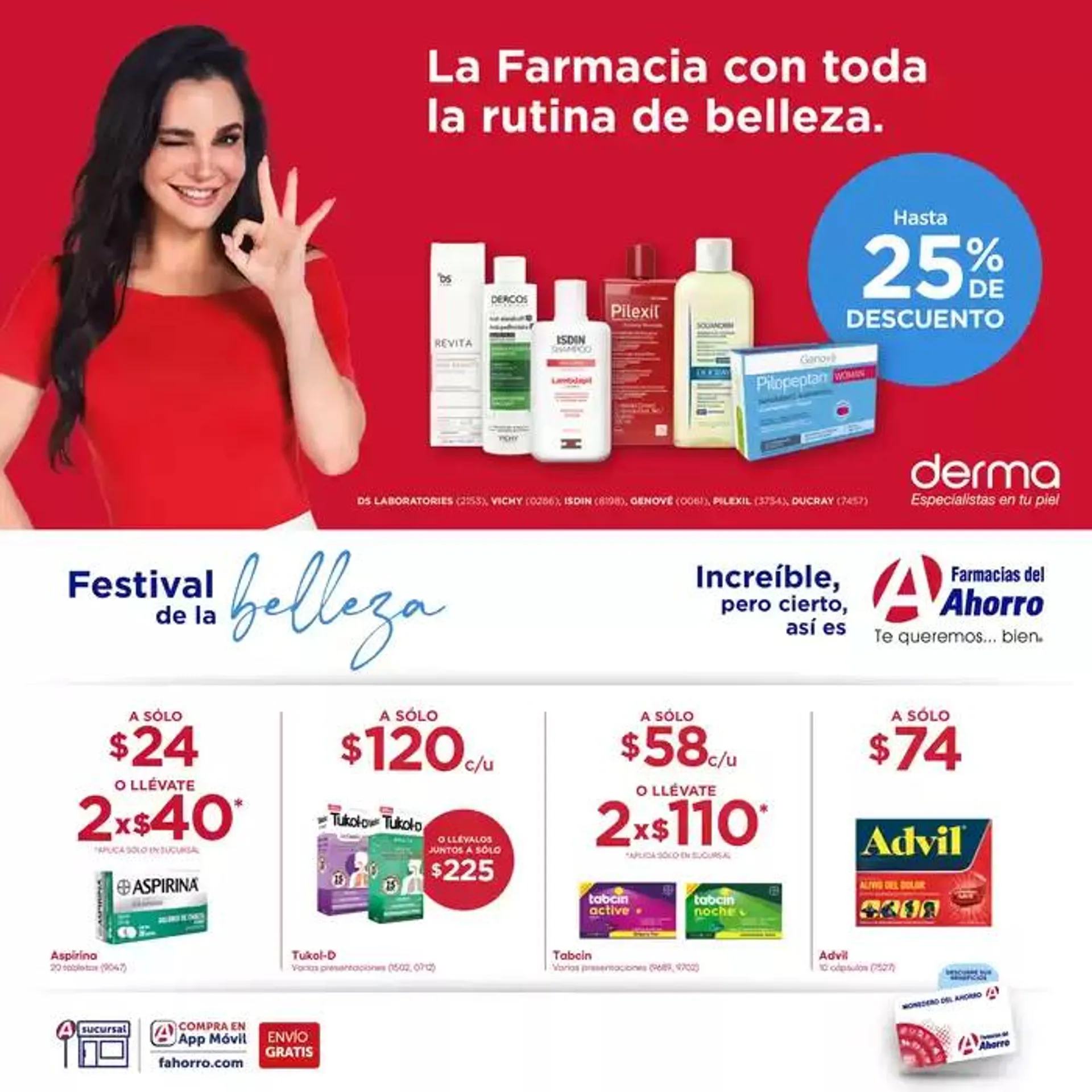 La Farmacia con toda la rutina de belleza - 1