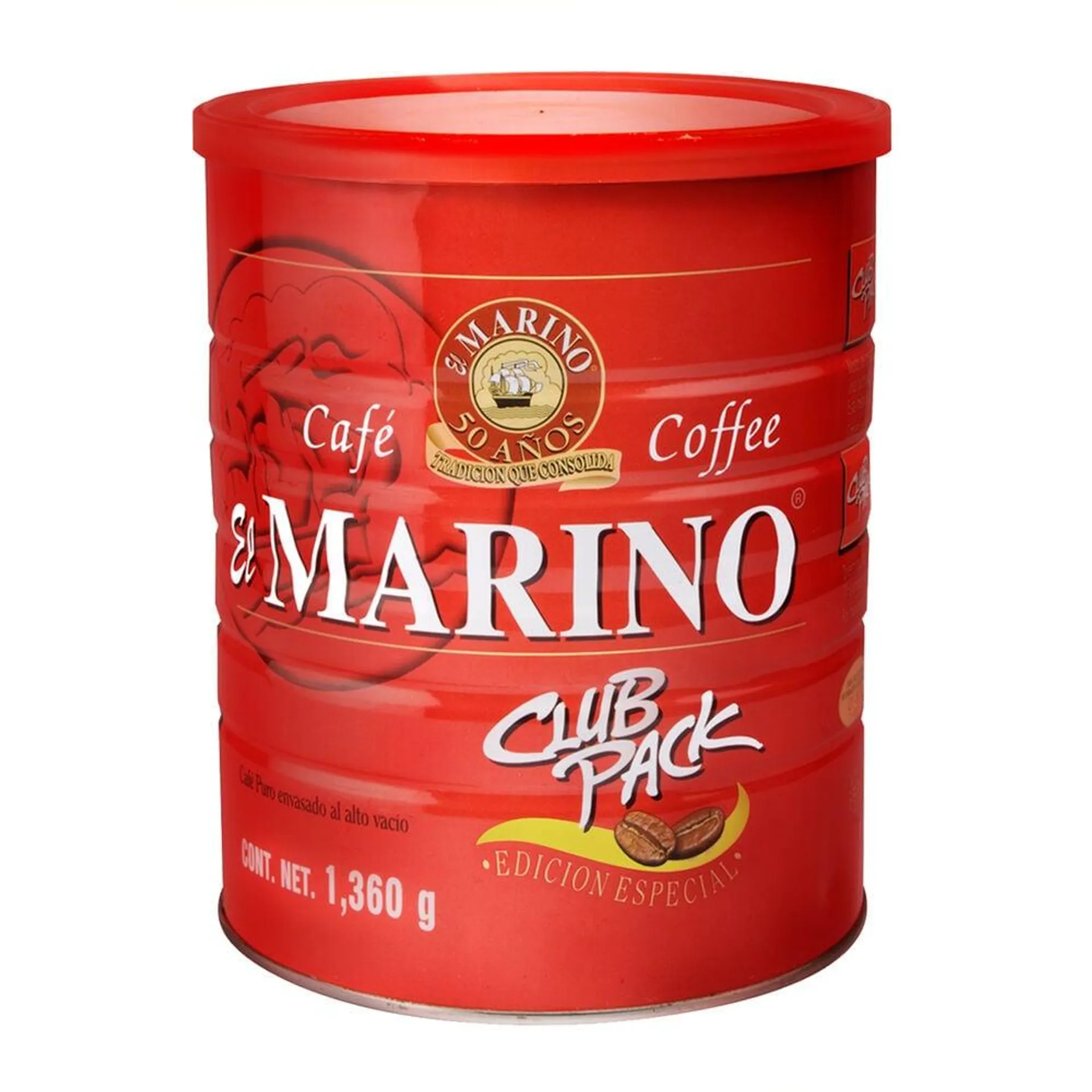 Café Tostado Molido El Marino 1.3 Kg