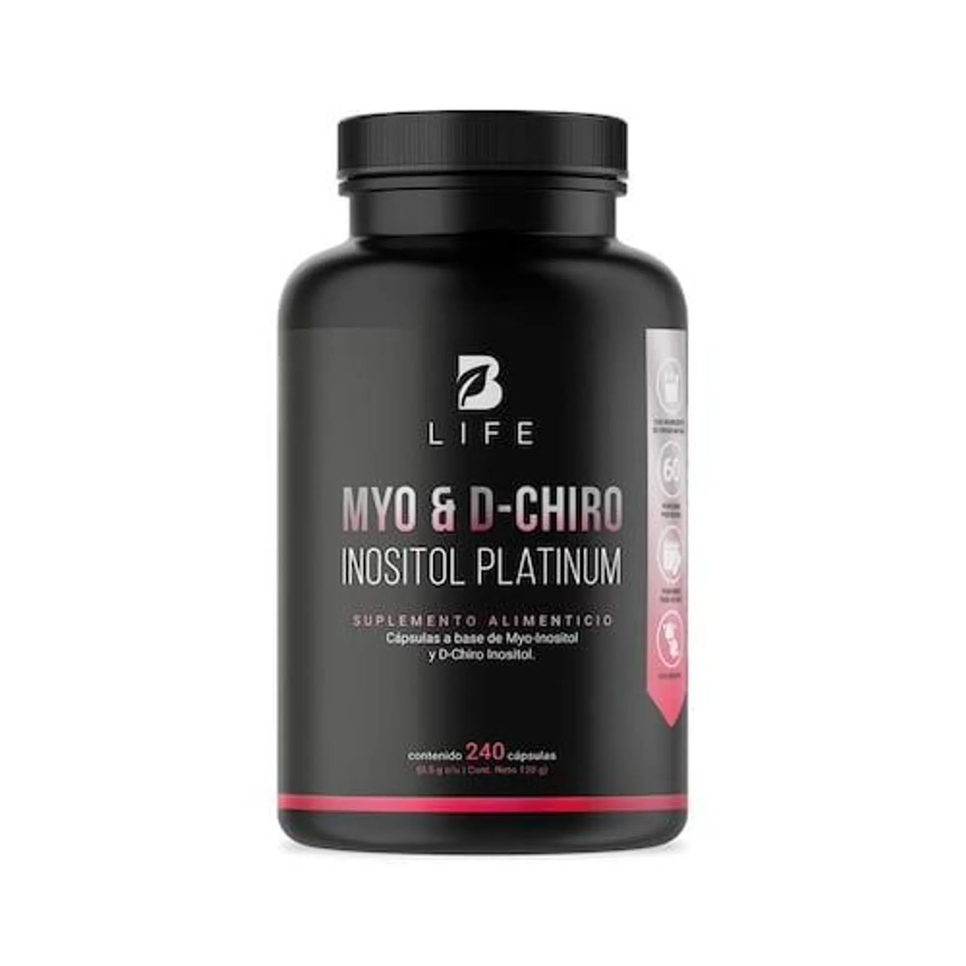 Suplemento Alimenticio Myo & Dchiro Inositol Platinum 240caps B Life