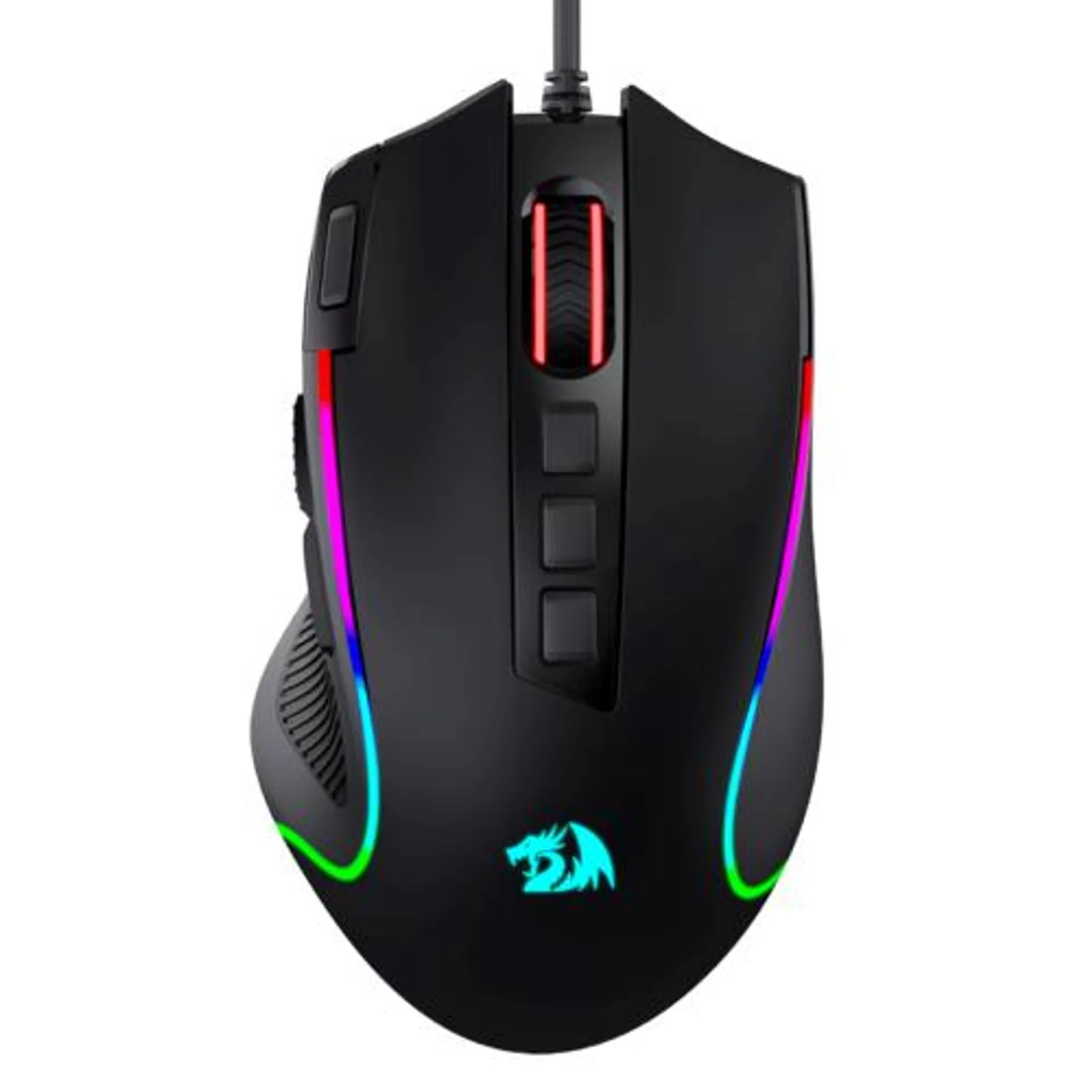 Mouse Alambrico Gamer Redragon M612 Predator 8800-0180, 8000DPI/11 Botones/RGB/Color Negro