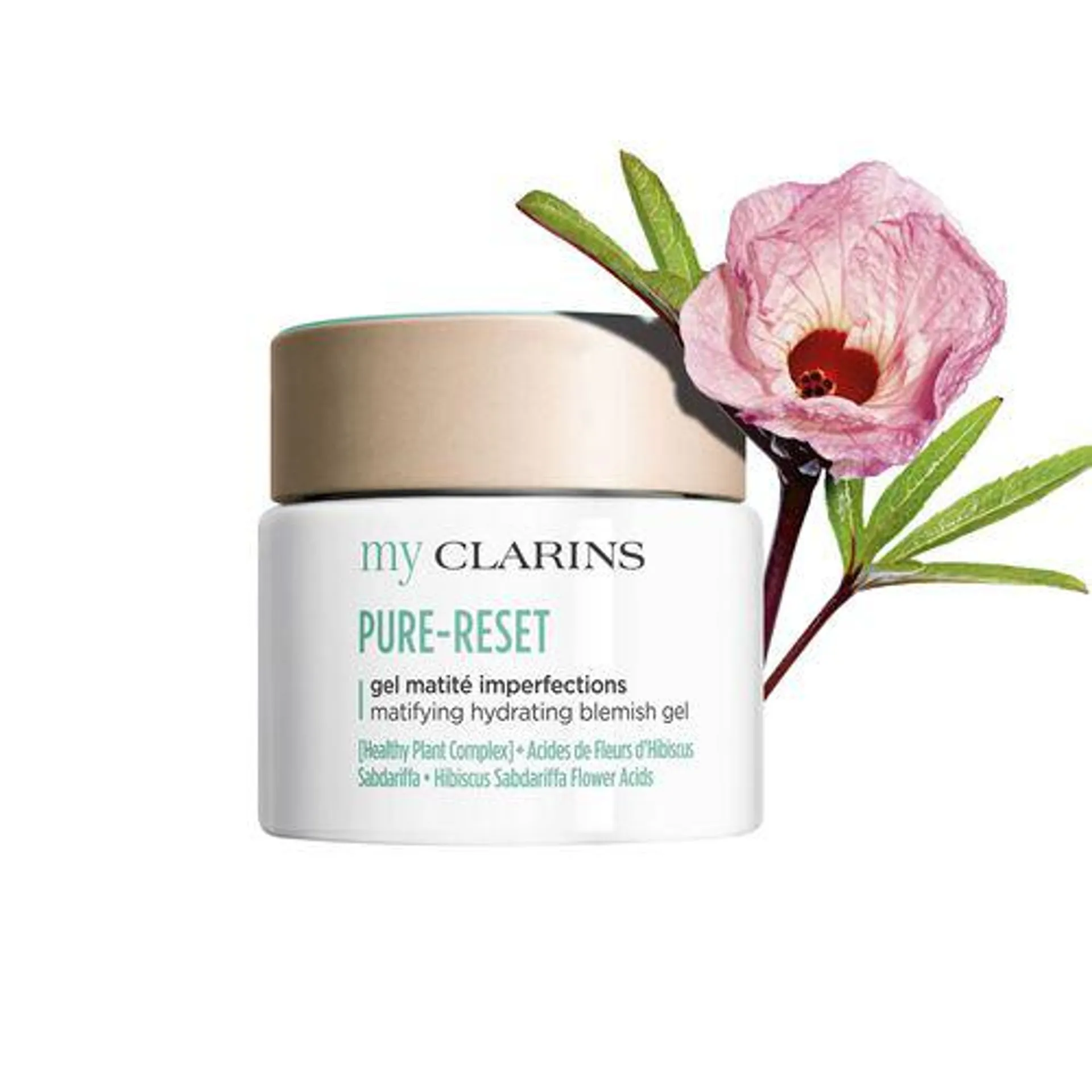 Myclarins Pure-Reset Frosted Blemish Gel - Gel para imperfecciones esmerilado