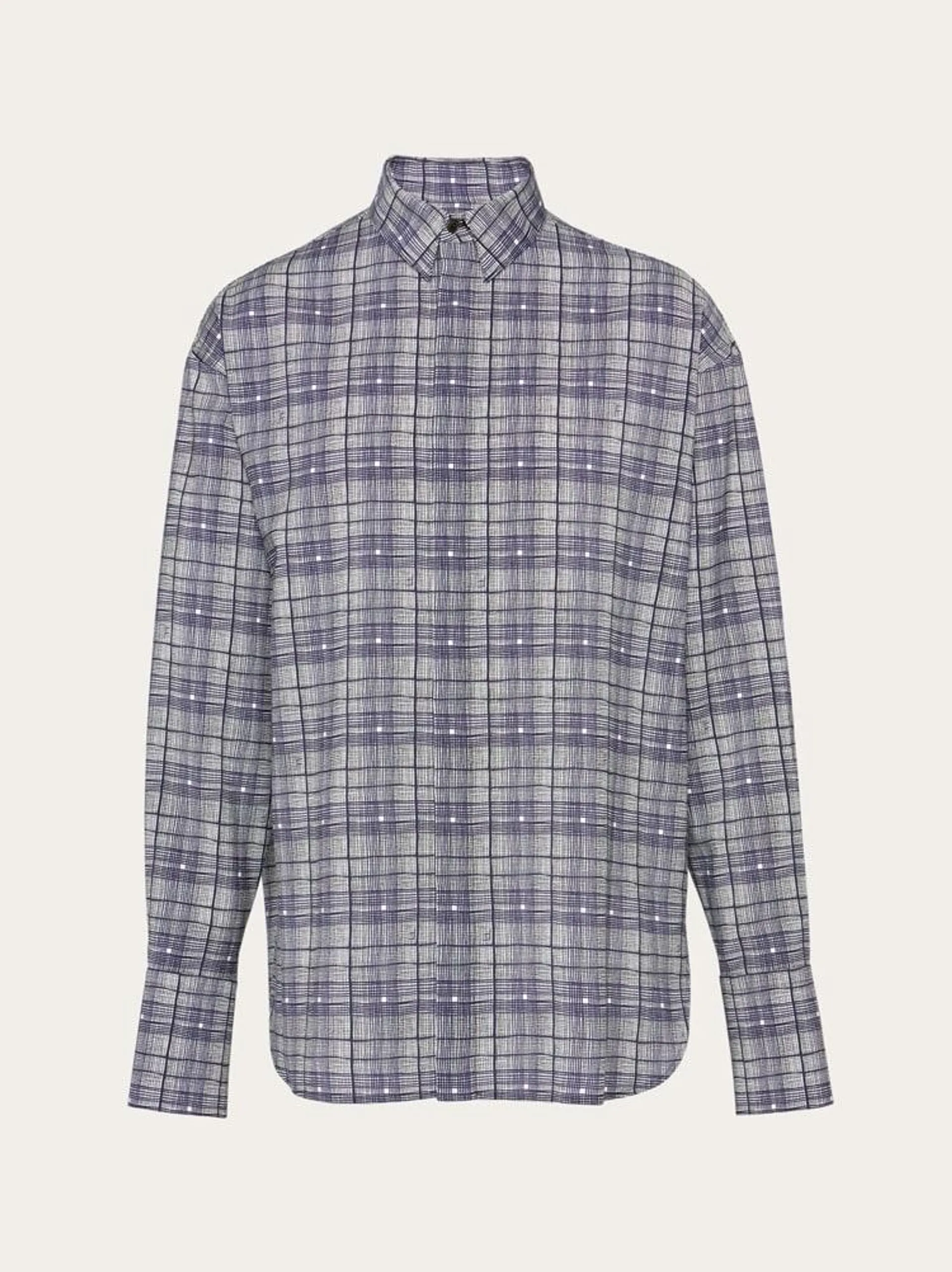 Camisa deportiva con estampado Check