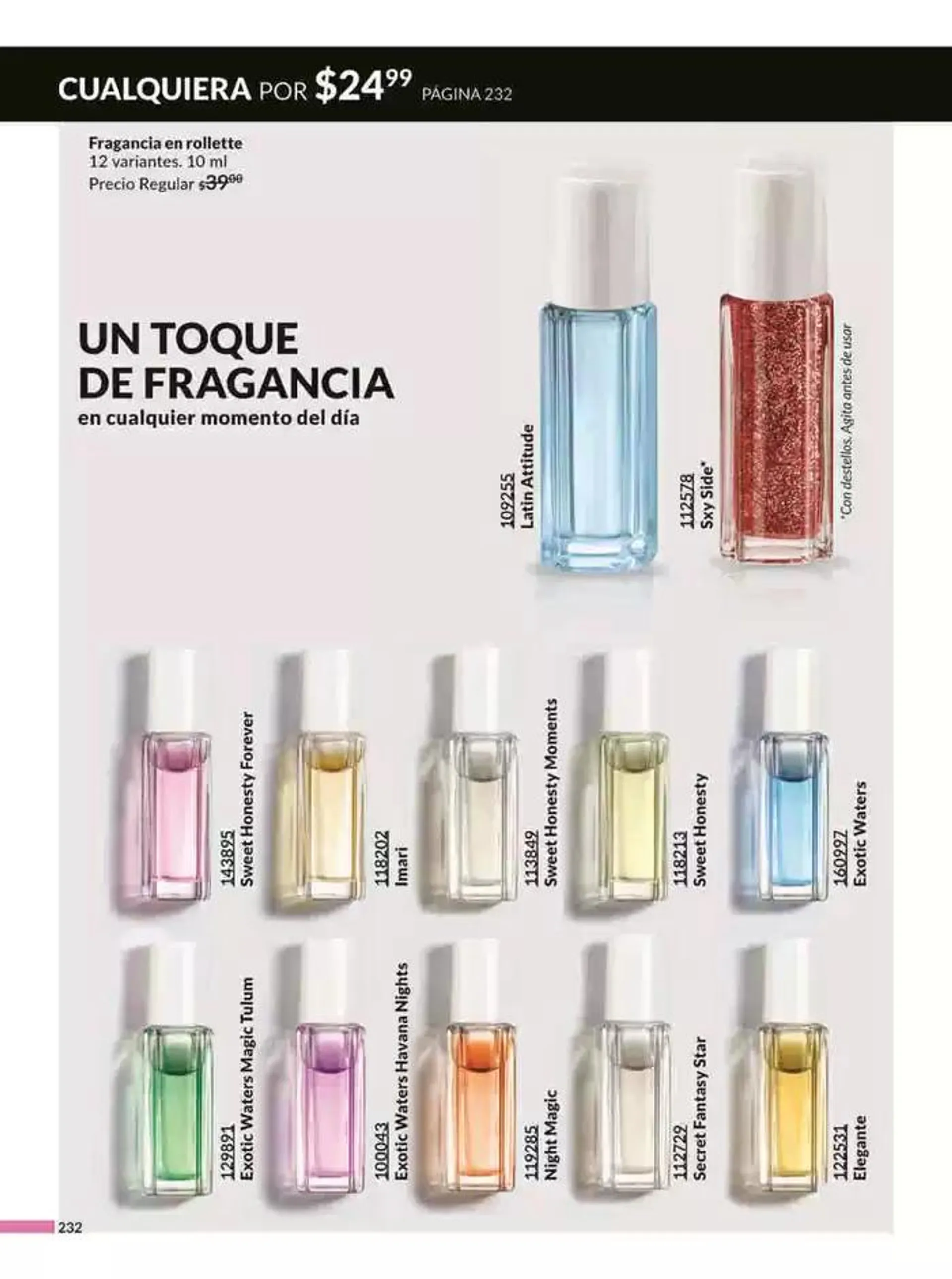 Catálogo de Avon COSMÉTICOS C18 9 de octubre al 15 de noviembre 2024 - Pagina 232